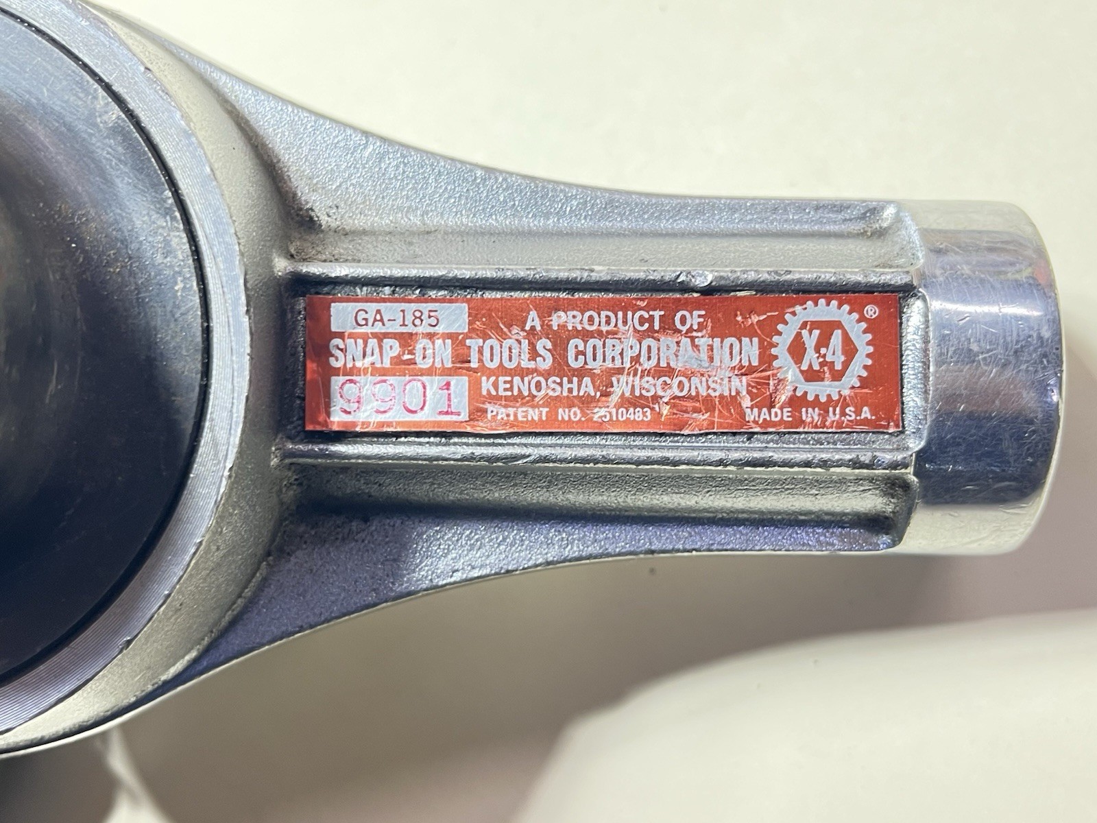 Snap On Torque Multiplier GA -185 X4 W/Williams 7-6 Adapter Used