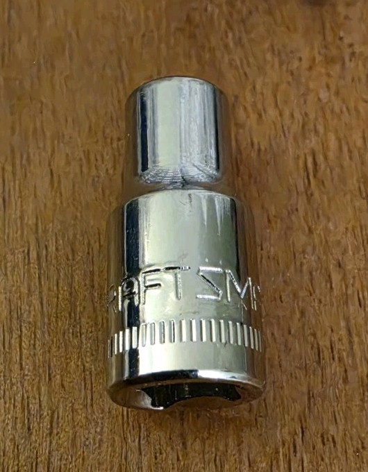 Craftsman 5.5mm Socket 6 Point 1/4″ Drive Z-AG 43511