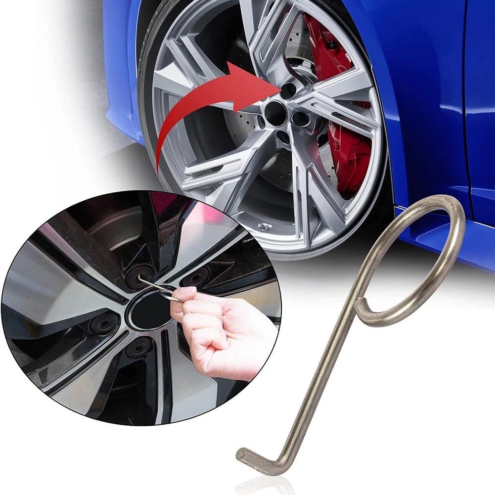 Metal Lug Cover Cap Remover Tool for 6X0 012 243 OEM Wheel Nuts Models