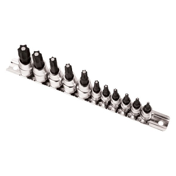 Performance Tool 1/4″ Drive Torx Bit Socket Set 11 Pieces