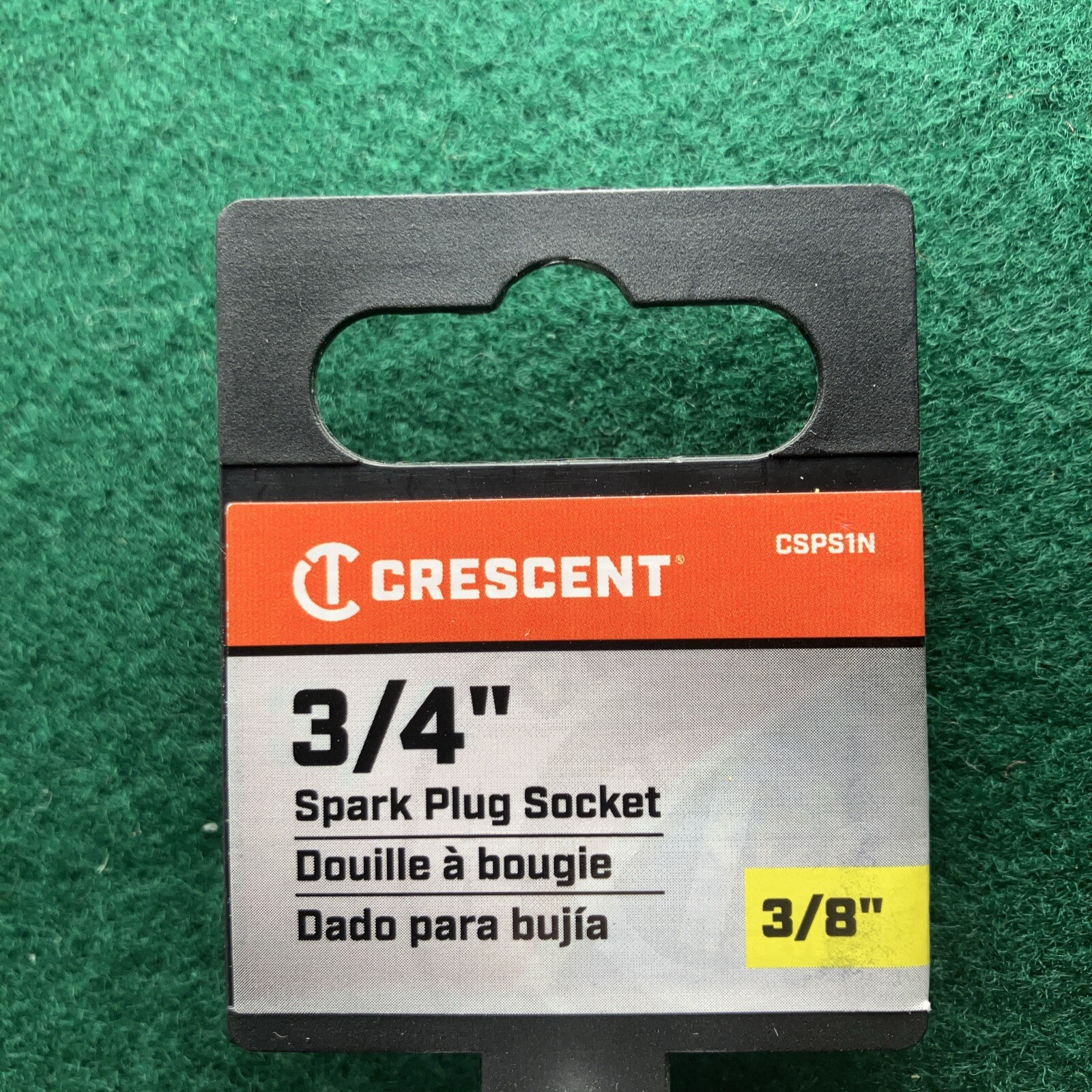 Crescent CSPS1N 3/8″ Drive 6pt Spark Plug Socket 3/4″ Lifetime warranty