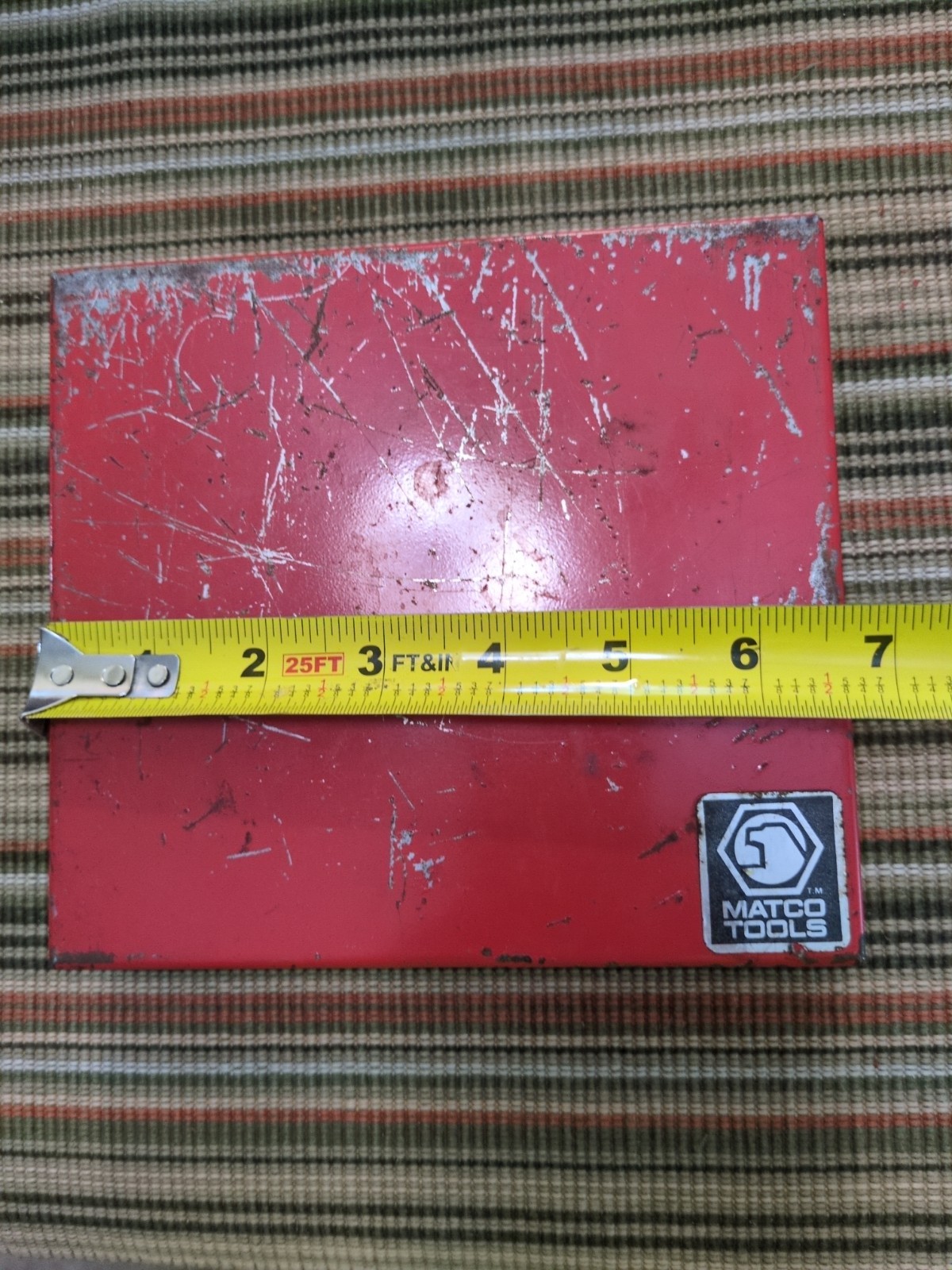 Matco Tools 1/4 Drive Socket Case Only 6-1/8″X6-3/4″ Shallow, Deep, & Drivers
