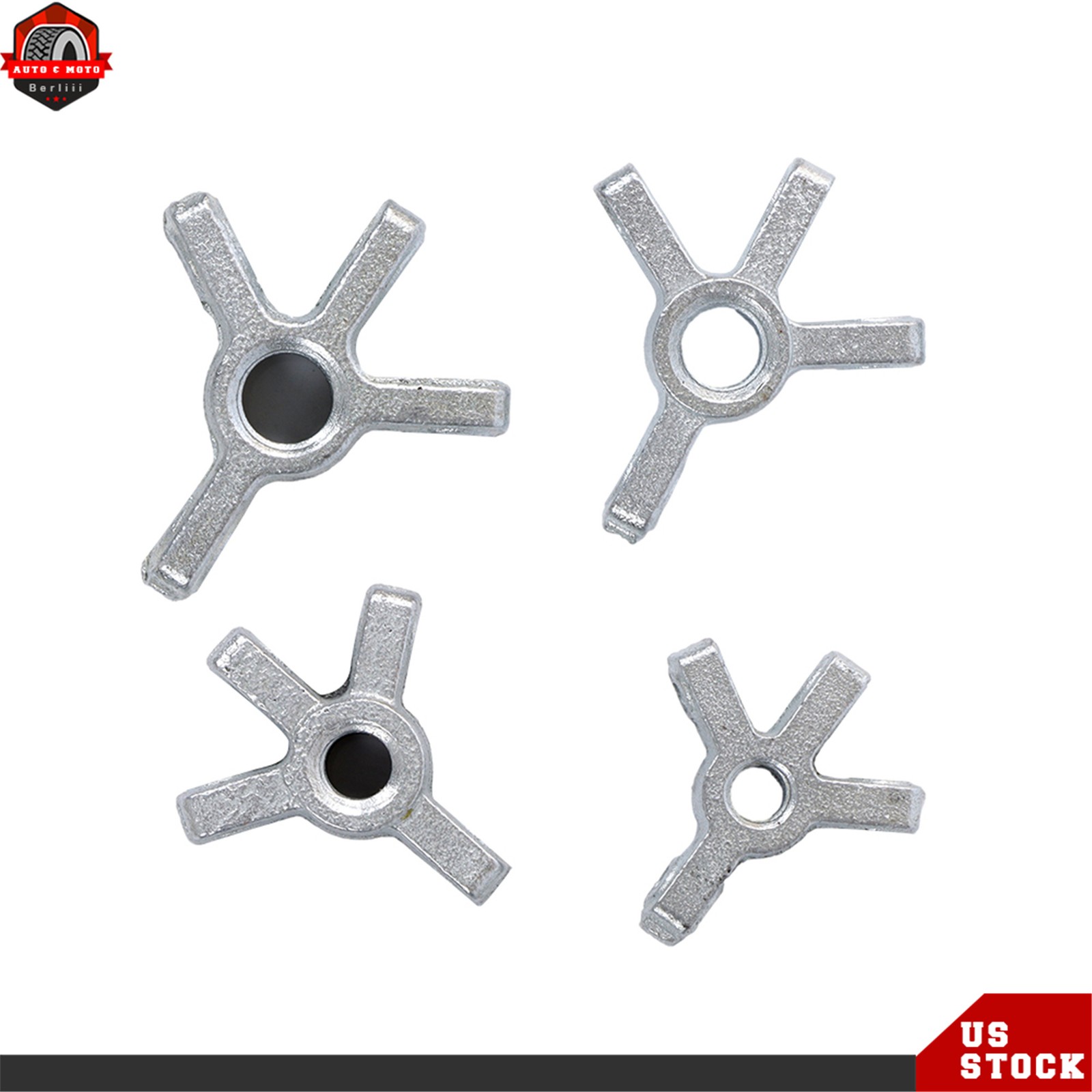 Gear Puller Set 3″ 4″ 6″ 8″ 3-Jaw Bearing Puller Wheel Gear Pulley 4 Pcs