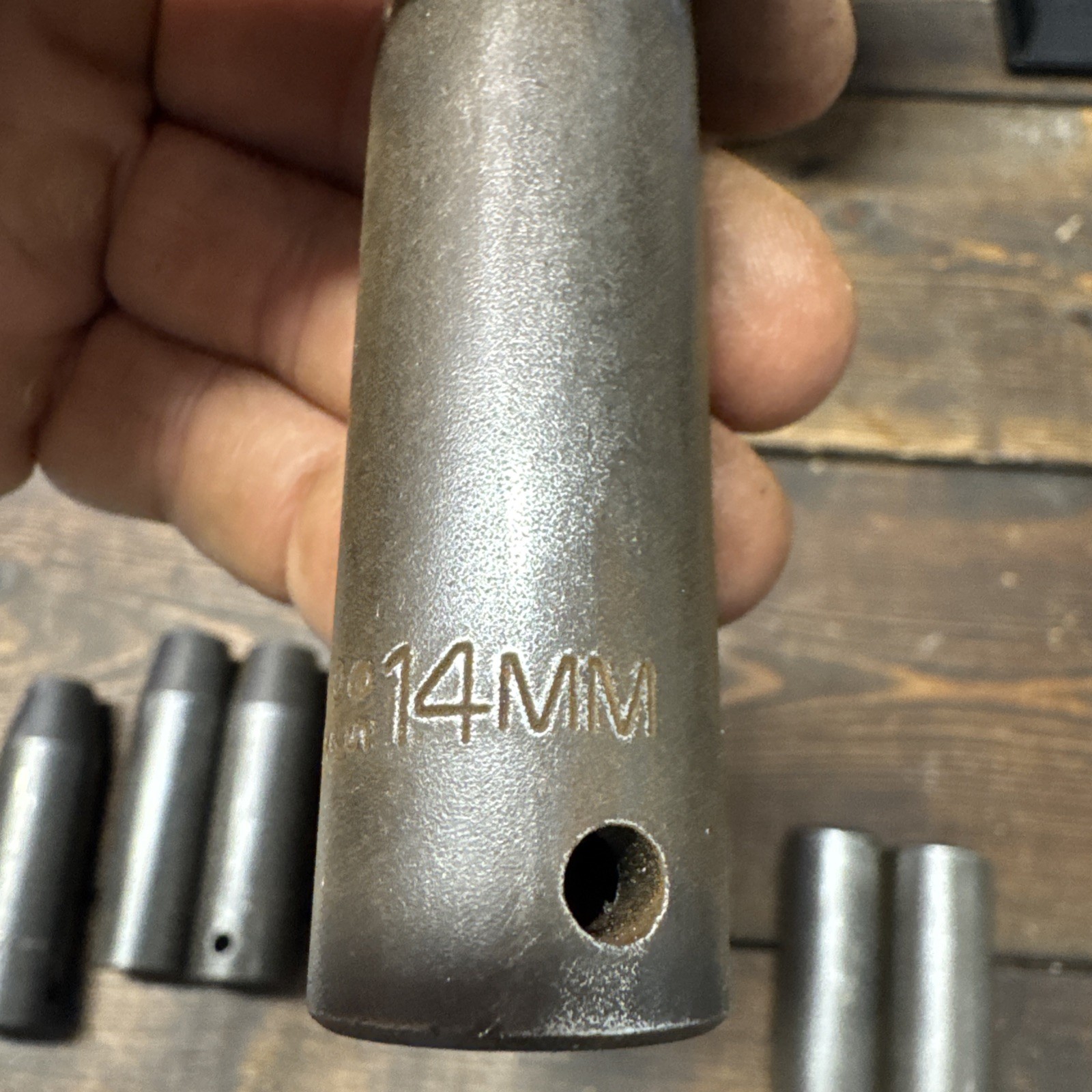 Proto Professional Deep Impact Socket 1/2 Drive Set 10mm-17mm Used