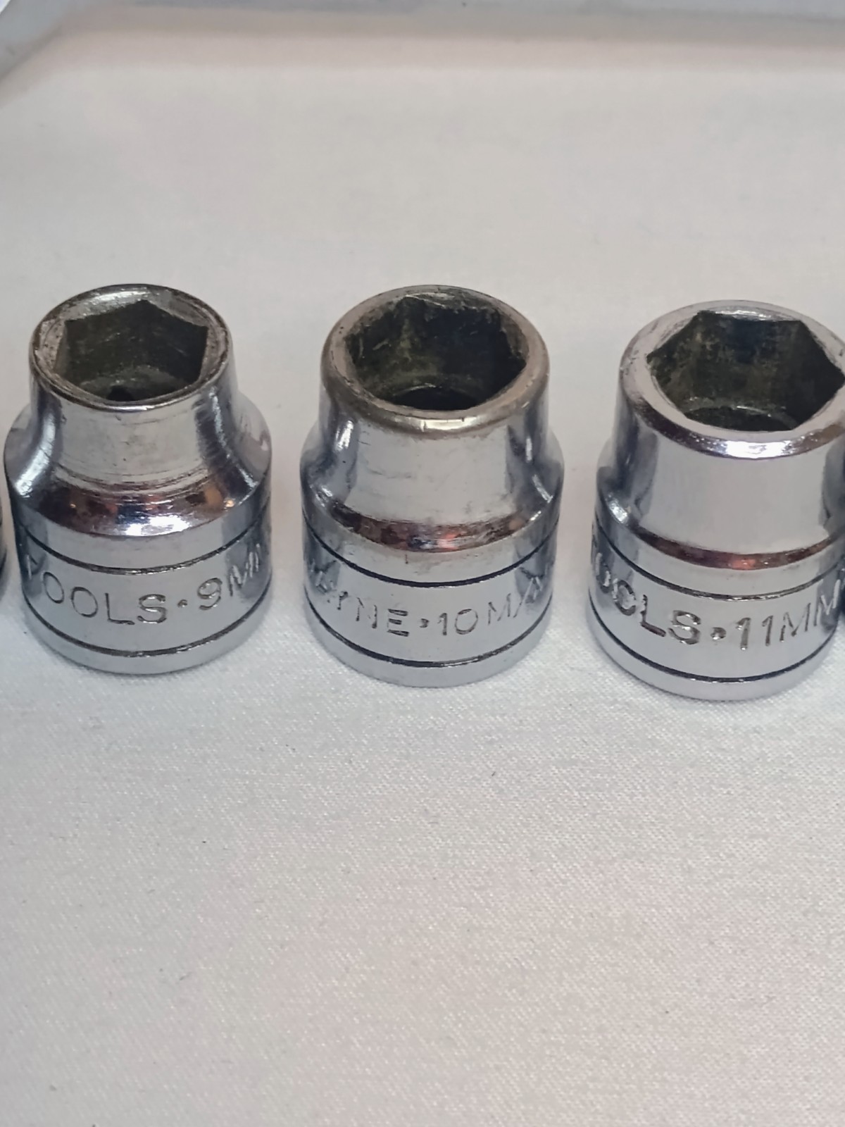 SK S-K Tools 3/8” Drive Ratchet With 7,8,9,10,11,12,13,14,15,17 mm Sockets