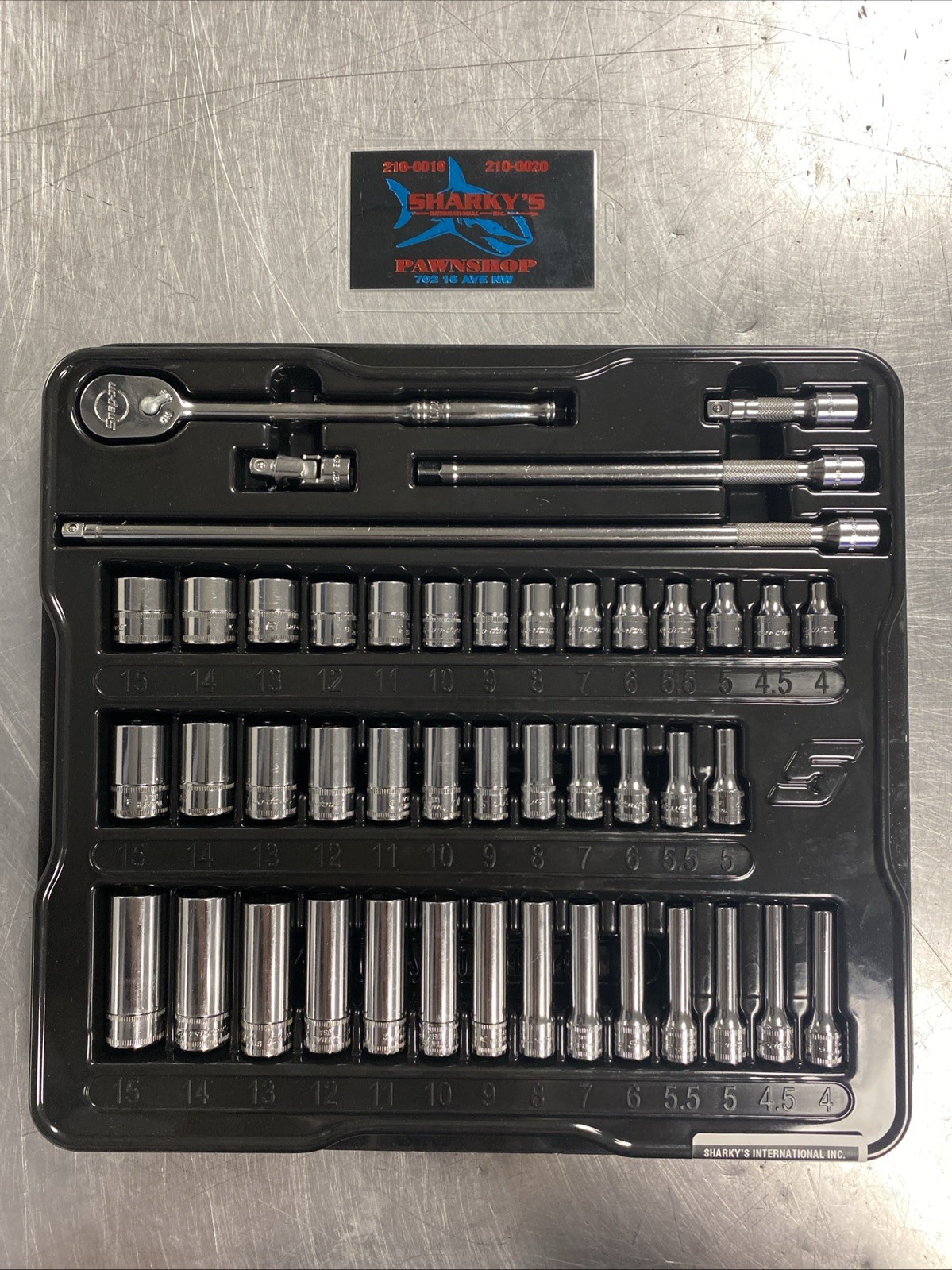 44pc Snap On Service Set 1/4” Drive Metric (25358811)