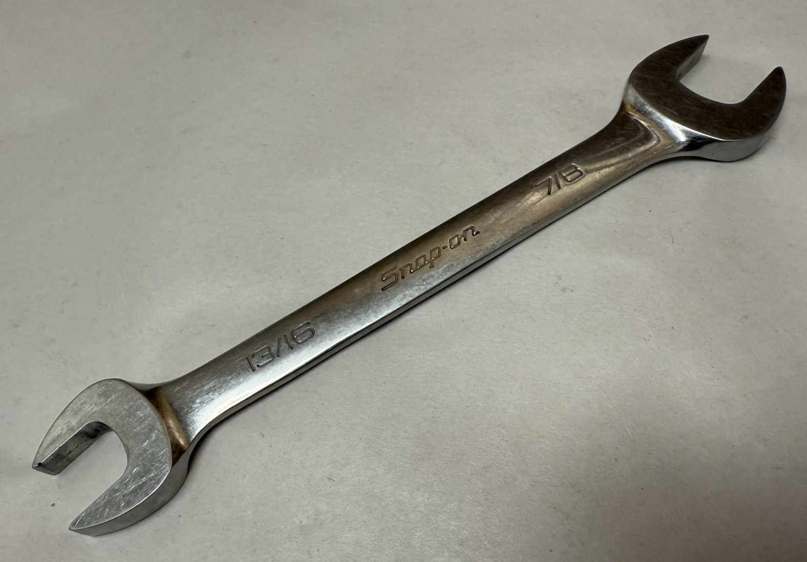 USA Snap-On SAE Double Open End Wrench 13/16″ x 7/8″ VO2628B