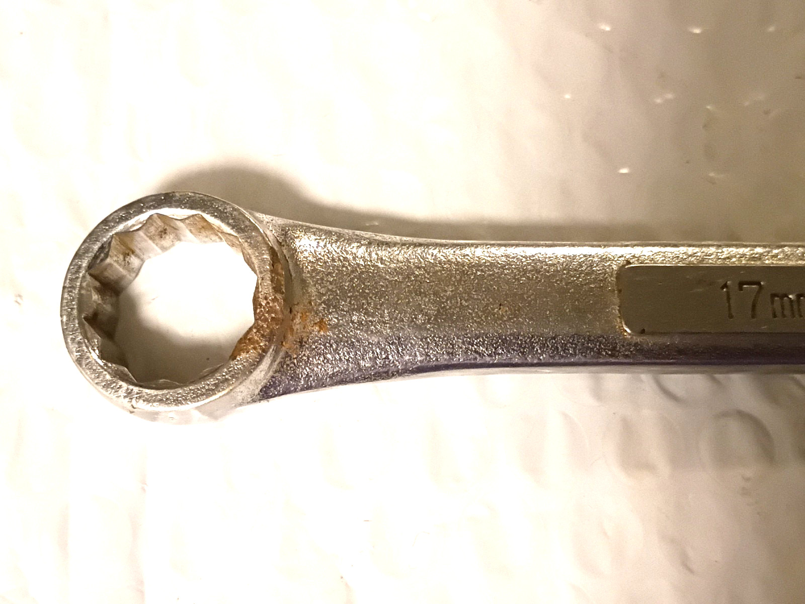 CRAFTSMAN TOOLS 17MM. COMBINATION WRENCH, 8.6″ LONG, 12 POINT *JAPAN MADE*
