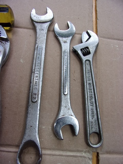 VINTAGE CRESCENT TOOLS LOT