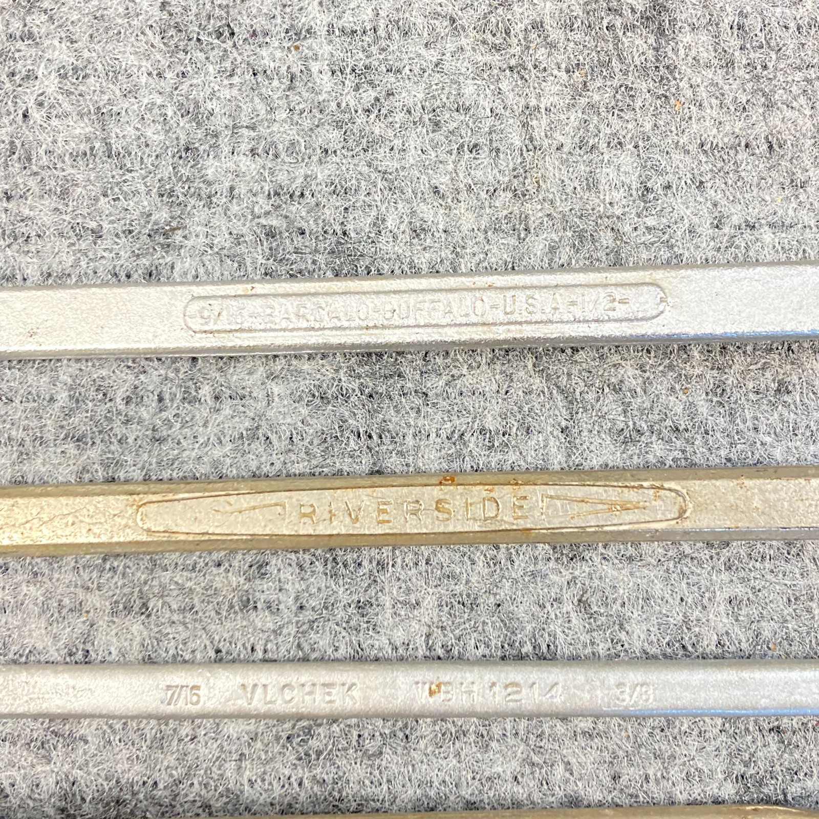 Vintage Wrench Box End Lot 5 Pc SAE Offset USA