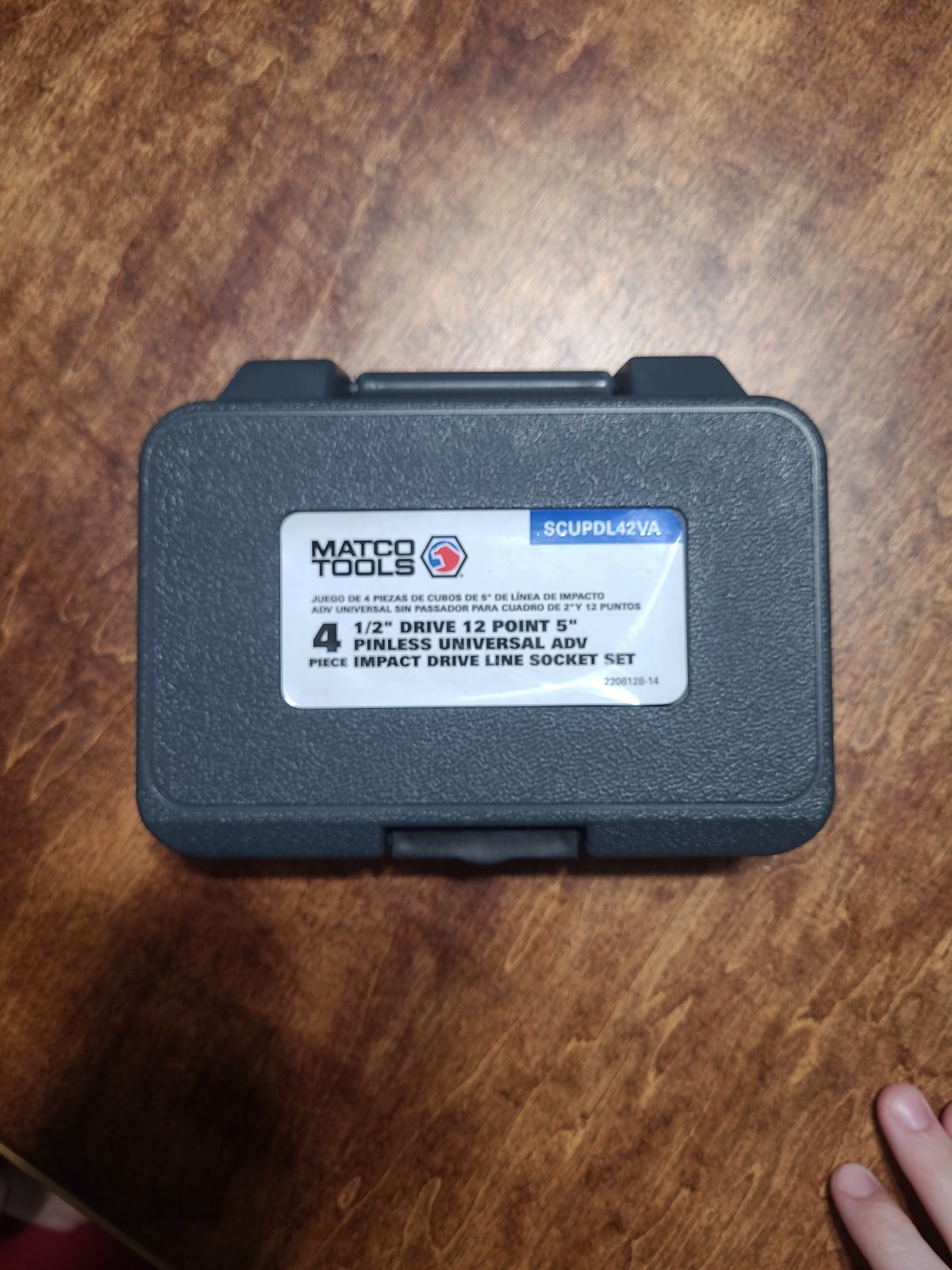 Matco Tools 1/2 Drive 12 Point 5 Pinless Impact Socket Set 3 Pices New In Box