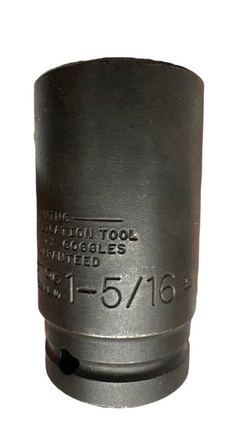 USA Steelman Pro 3/4 in. Drive / 1 – 5/16 in. 6 Point / Deep Impact Socket 79391