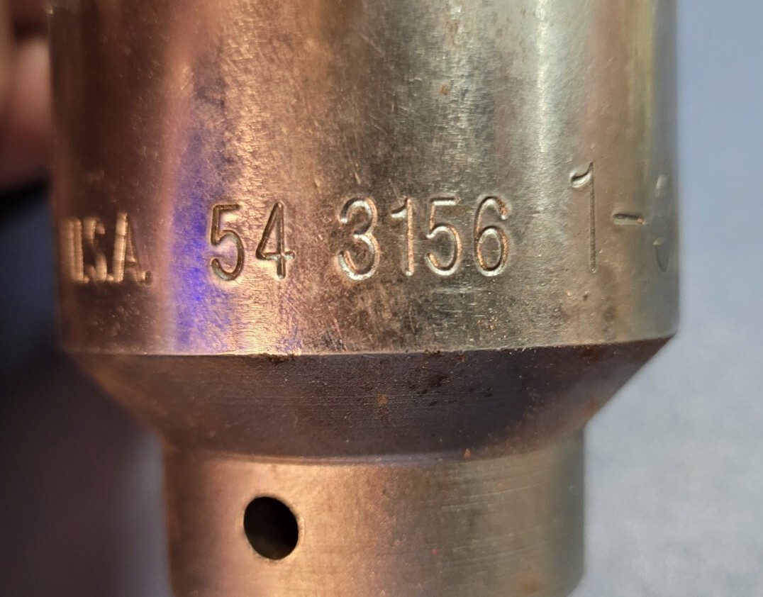 K-D Tools 1-3/4″ Socket – 12 point – 3/4″ Drive – Made in USA – Part # 54 3156