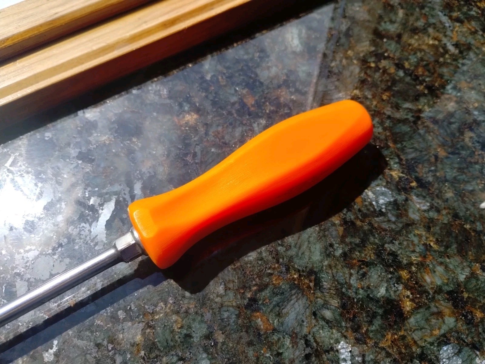 Snap On Tools USA RARE T45 TORX Hard Handle Orange Screwdriver SDTX645 USA.