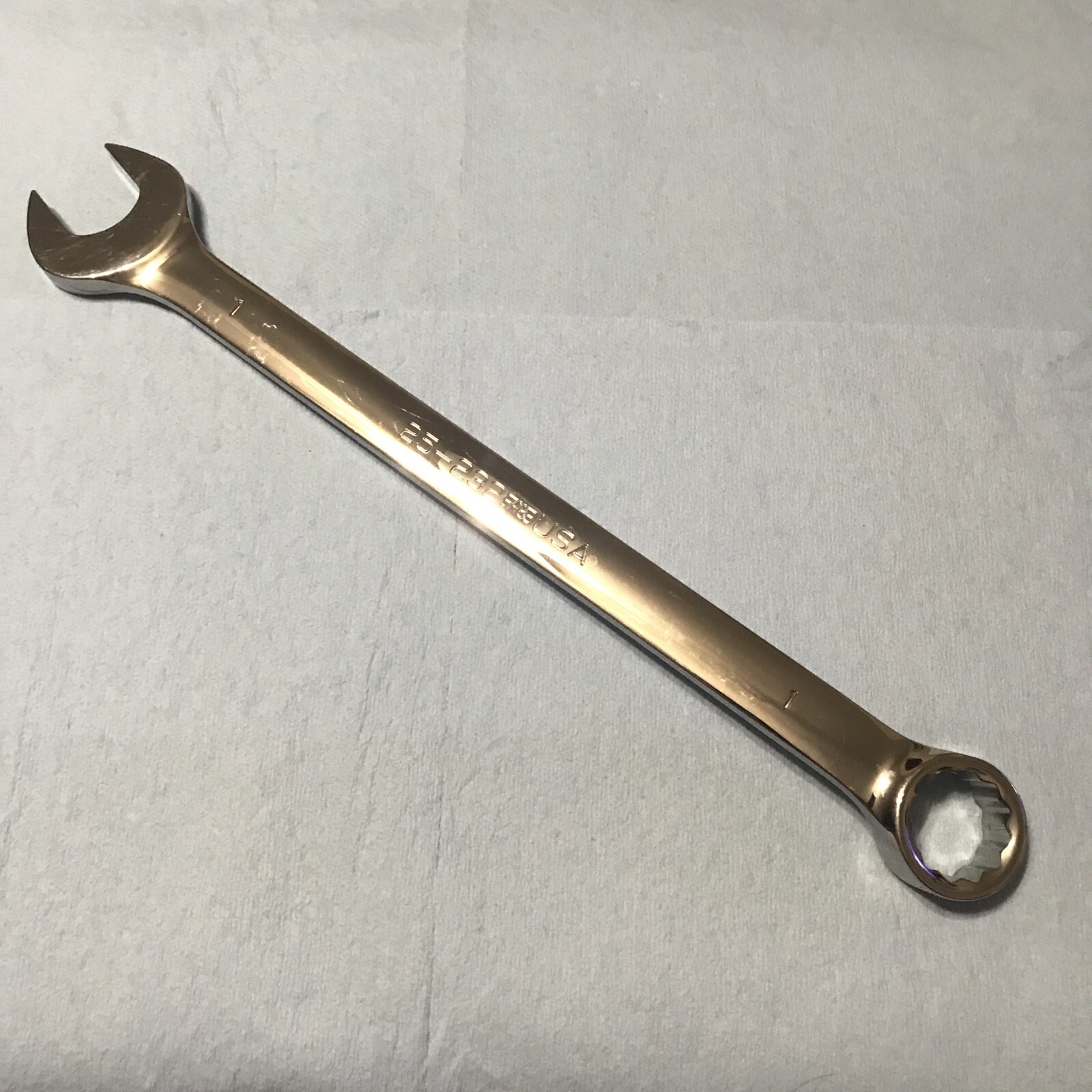 Armstrong 1” Combination Wrench 25-232 14” Long Pattern 12Pt Chrome USA
