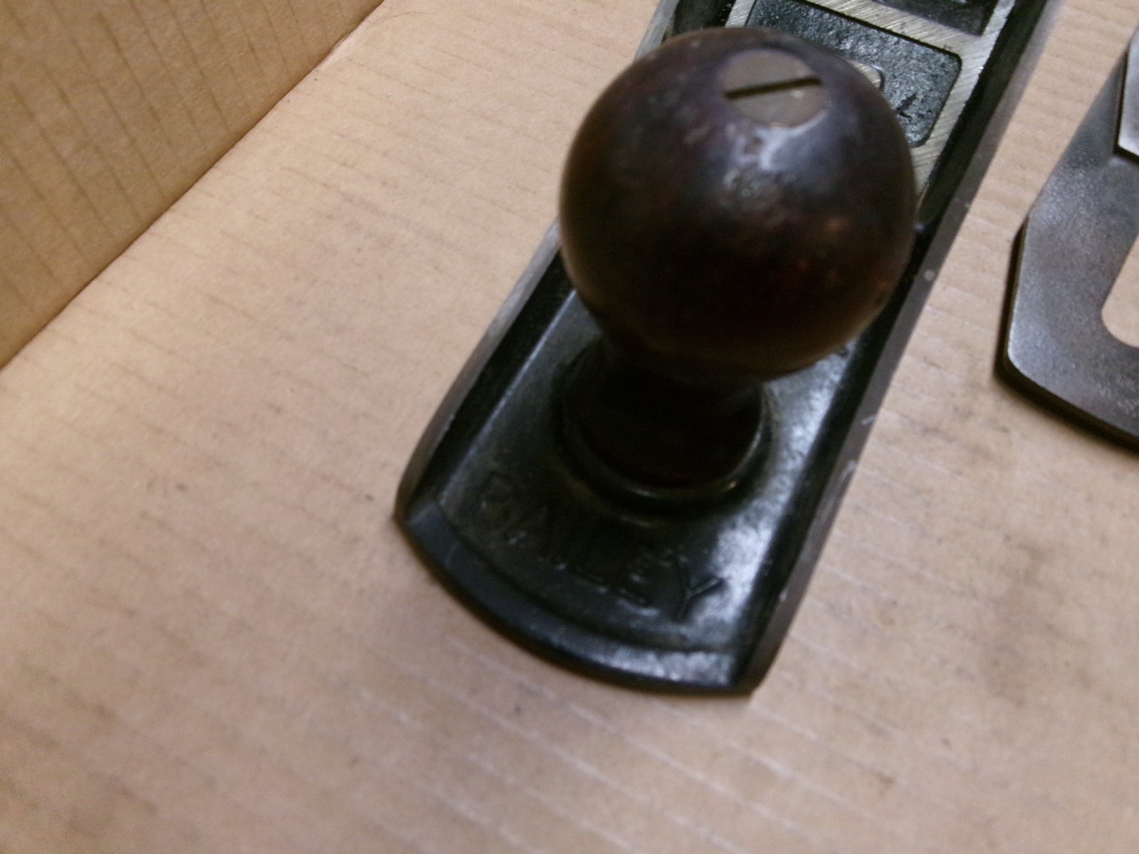 Vintage Stanley BAILEY Hand Plane No. 5 Woodworking Tool Corrugated Bottom