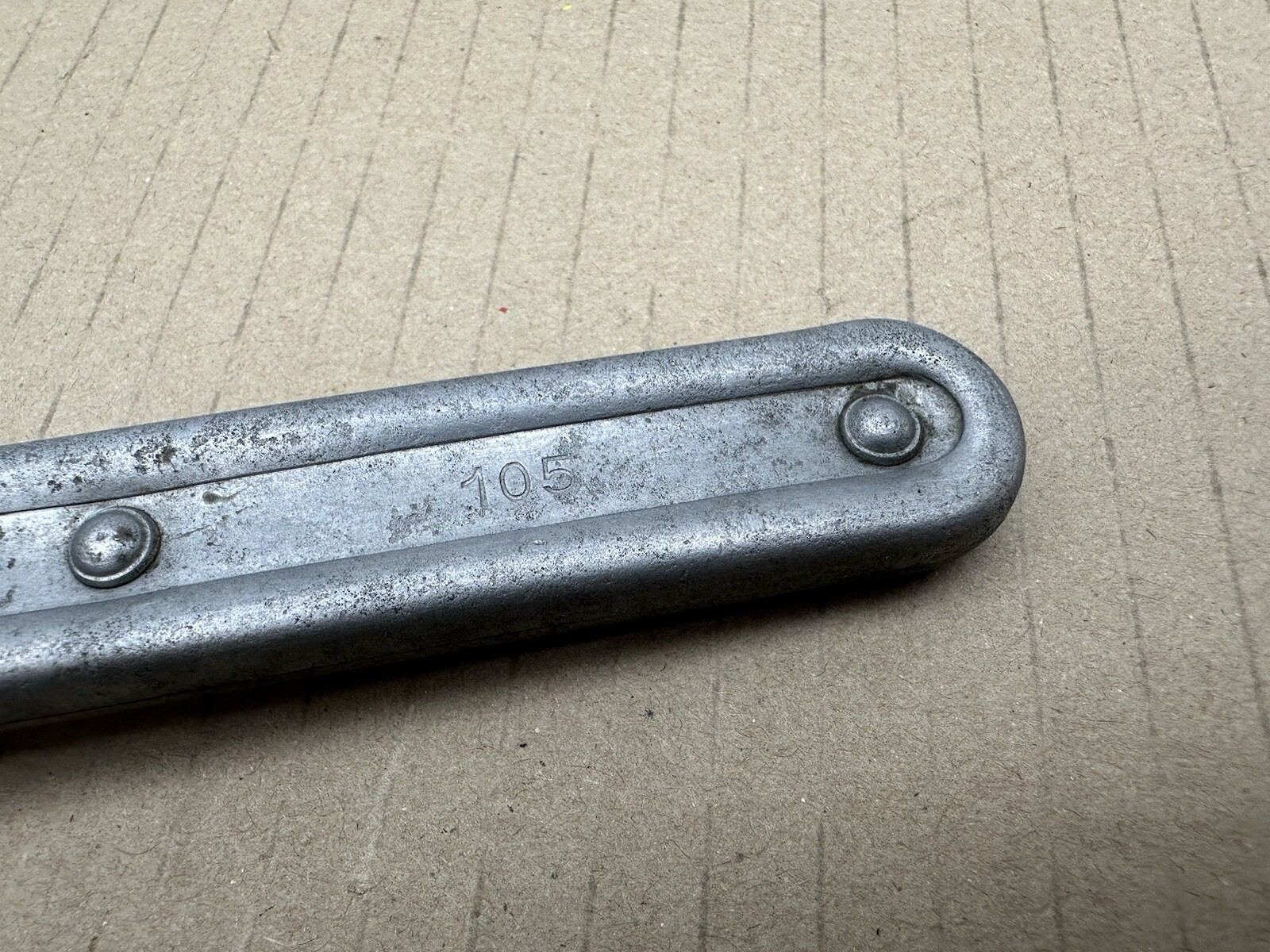 EARLY S K Ratchet Sherman Klove Female HEX Drive 105 Vintage Tools Pre Branding