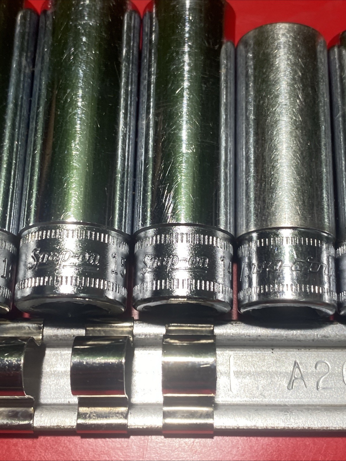 SNAP-ON metric socket set 11pc. 9mm-19mm Good Condition