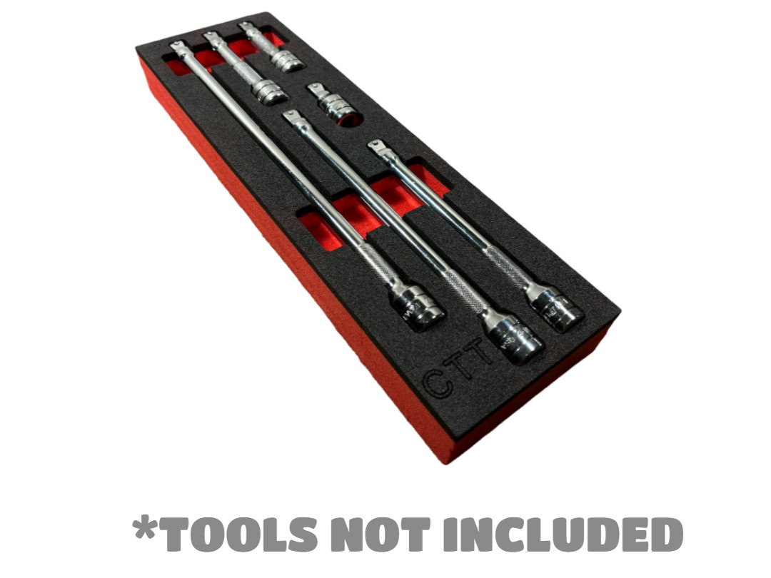 Wobble+ Snap On Style 3/8in Extension FOAM SET 6pc Design – CT TOOLS