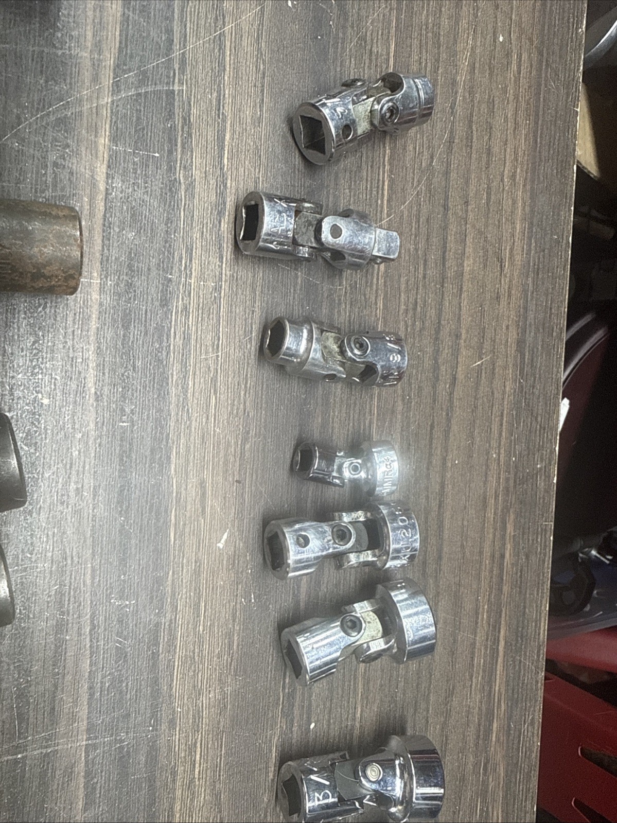 Mac Tool USA Mixed Lot 29 Piece Impact / Chrome Socket Swivel Socket Lot