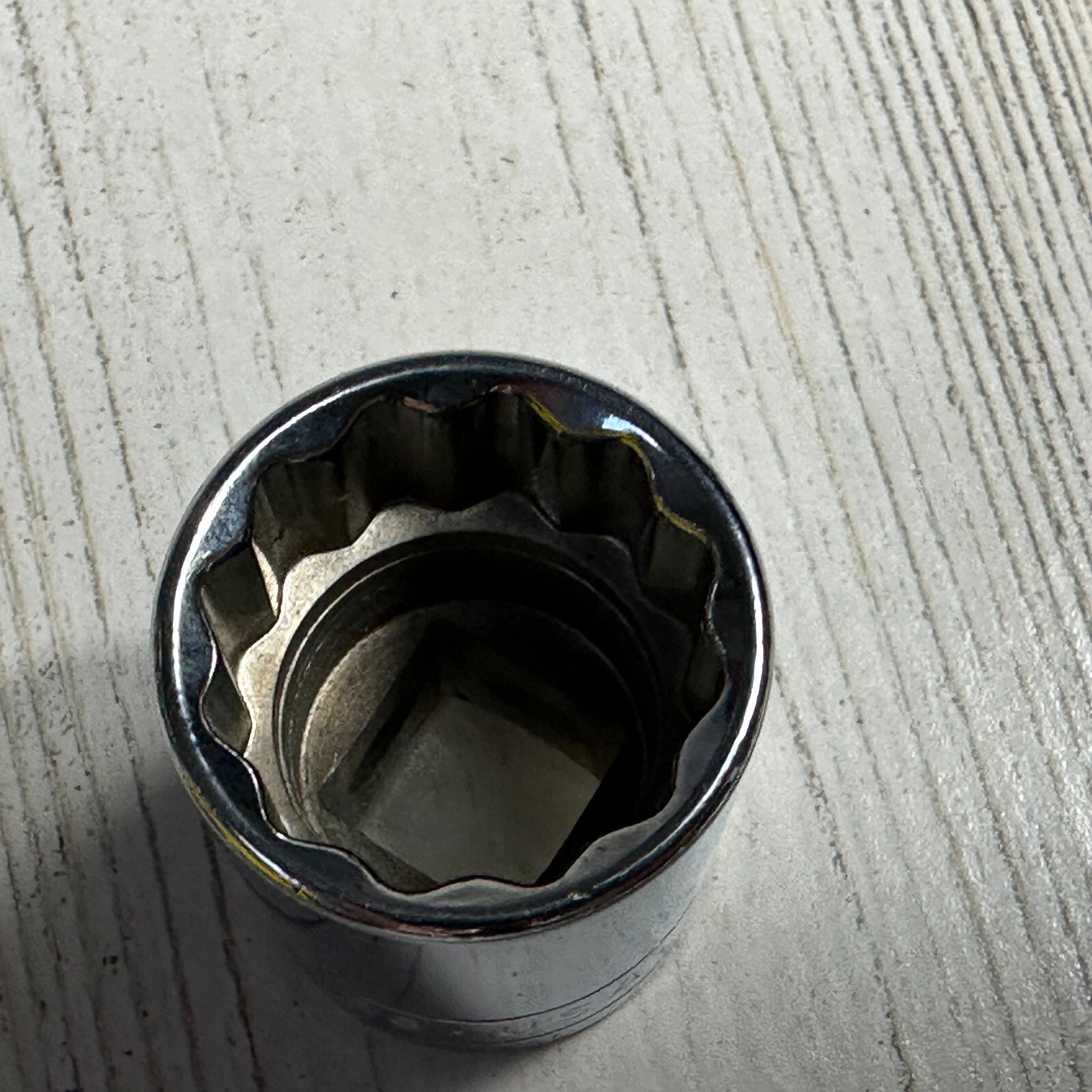 13/16” SK Tools USA, 40126, 1/2” Drive, 12 Point SAE Chrome Standard Socket, NOS