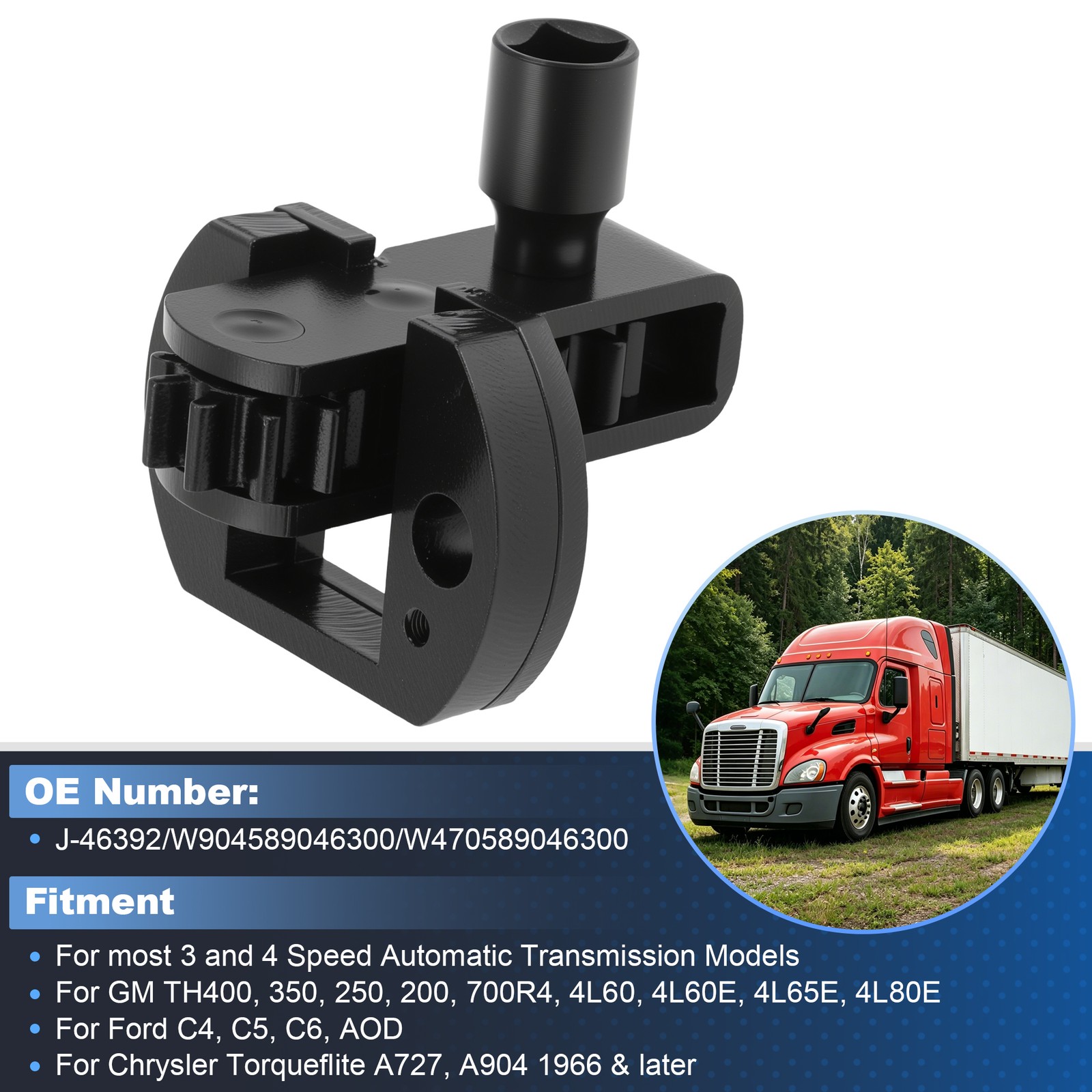 J-46392 Engine Barring Tool For Detroit Diesel DD13 DD15 DD16 MBE 4000/900