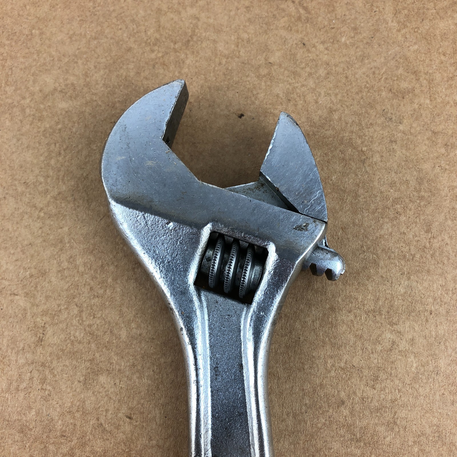 Vintage Mac Tools USA Adjustable Wrench 10 Inch AJ-10C 87