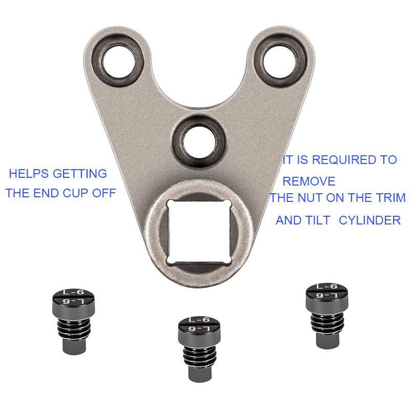 Trim/Tilt Pin Wrench MT0009–35mm x 6mm for Honda Evinrude Suzuki Johnson USA