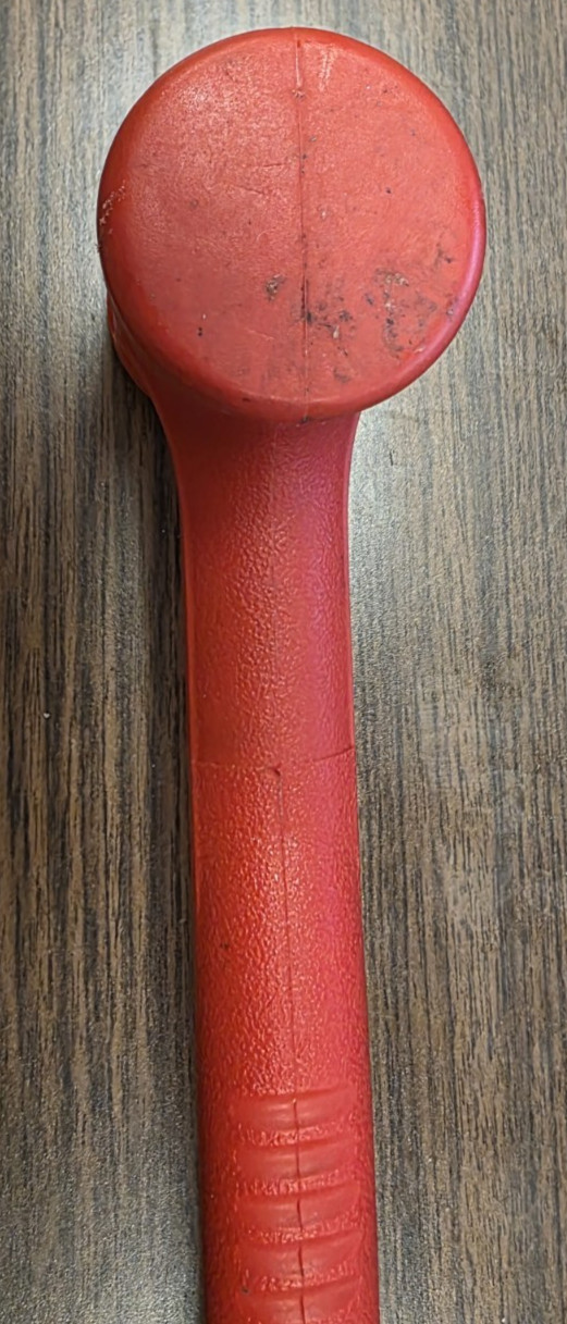 Snap-On HBFE24 24 oz Soft Grip Dead Blow Hammer (Red)