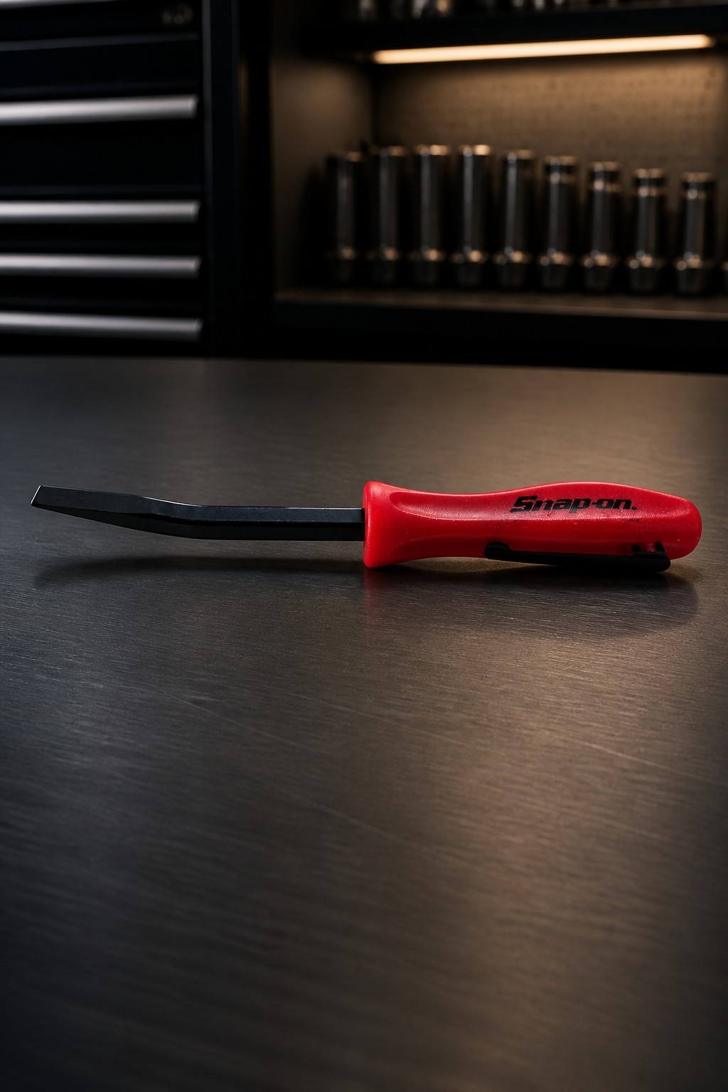 5X RED Promo SE For Snap on tools 1/4″ Shank Angled PRY BAR screwdriver + GIFT!!