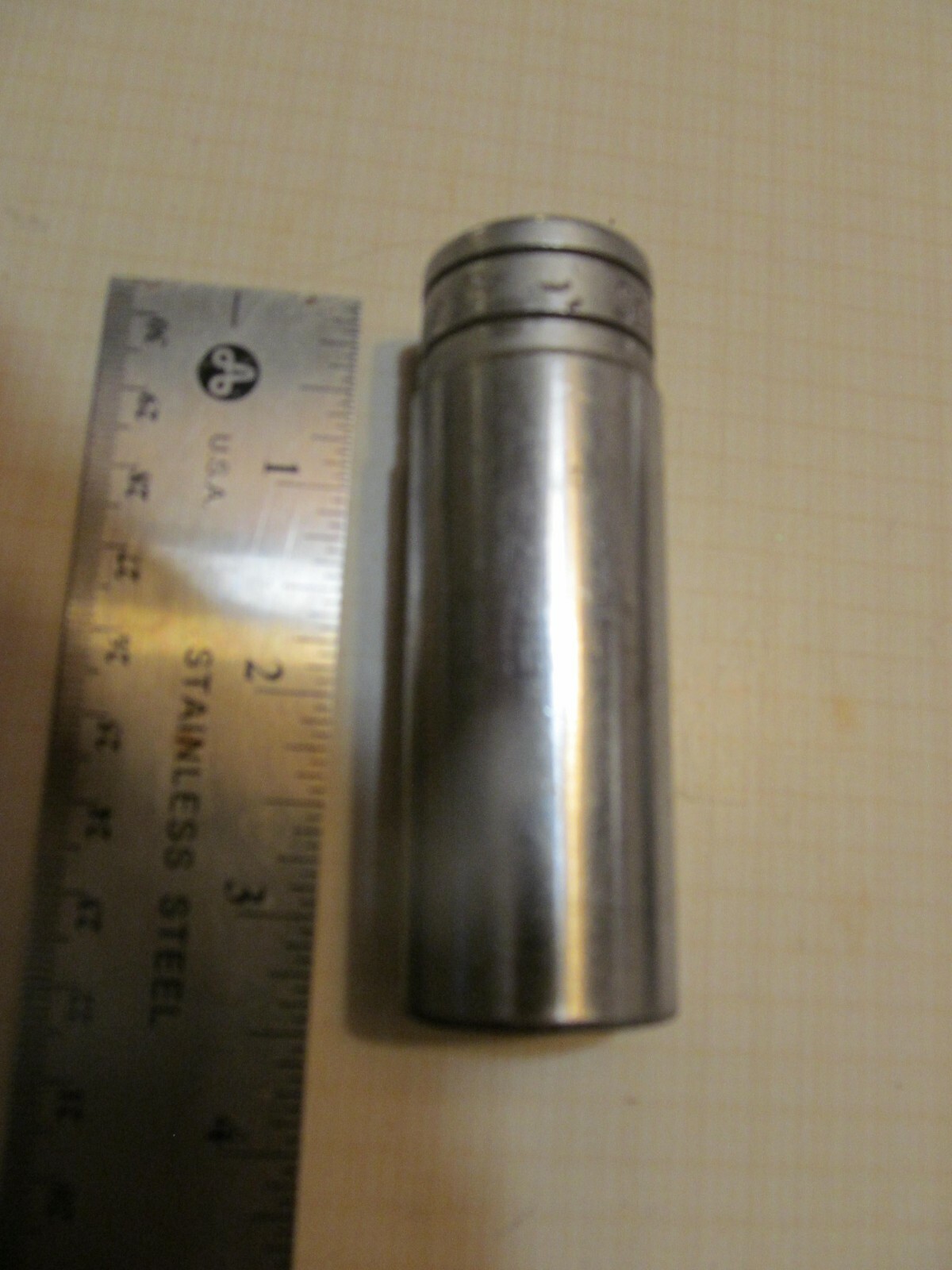 Snap-On S-261 13/16 Deep Socket 12 Point 1/2 ” Drive Used
