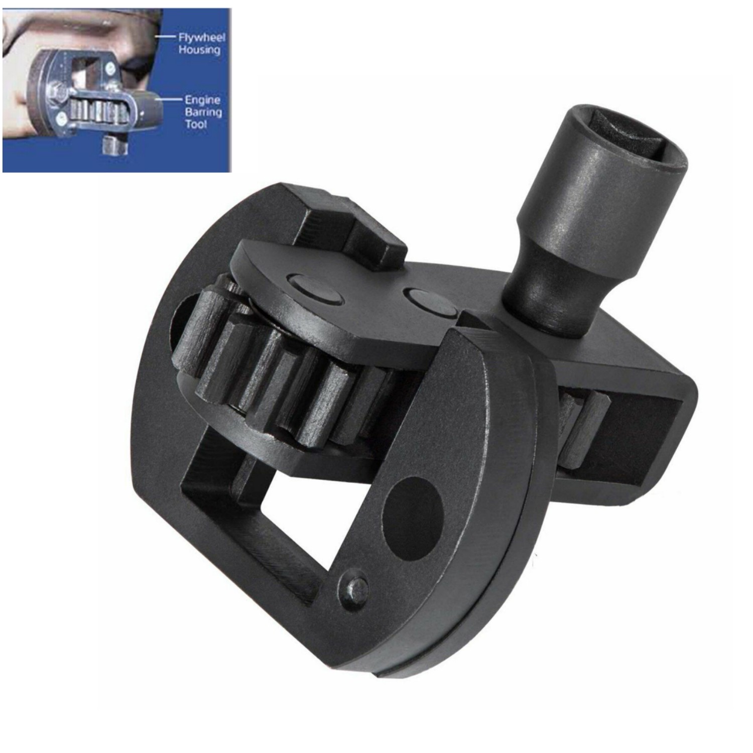 J-46392 Engine Barring Tool for Detroit Diesel DD13, DD15, DD16, MBE900 MBE4000