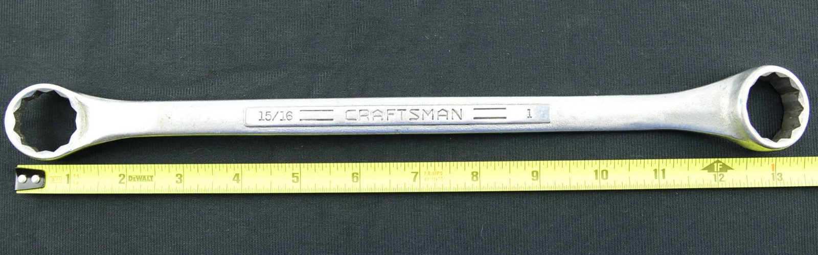 Craftsman =V= Series SAE 12 Point Offset Double Box End Wrench USA- You Choose