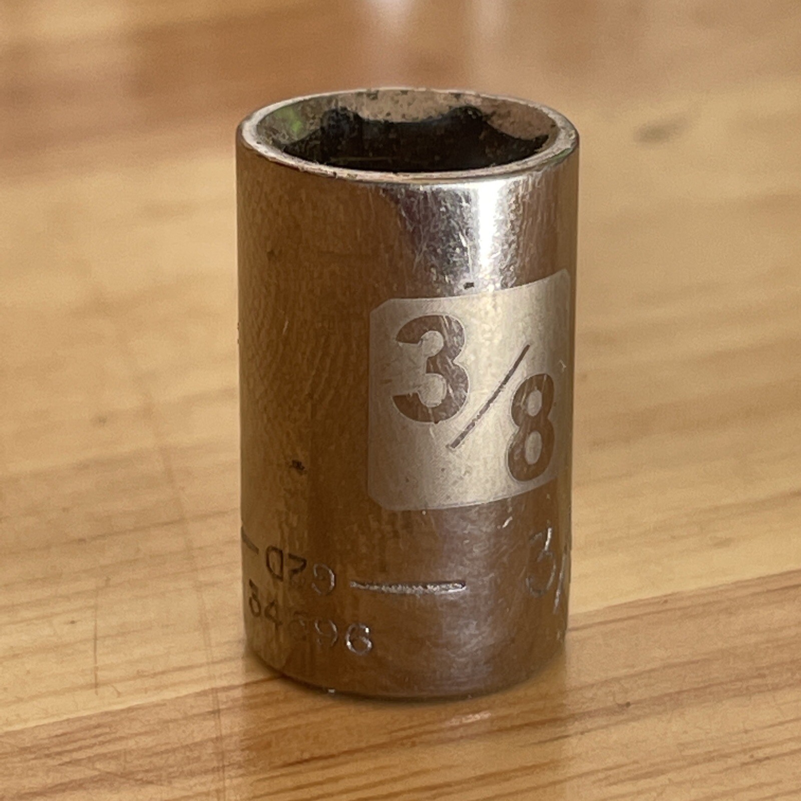 Craftsman 1/4″ Drive 3/8″ 6 Point Shallow Socket SAE G2D 34596 USA