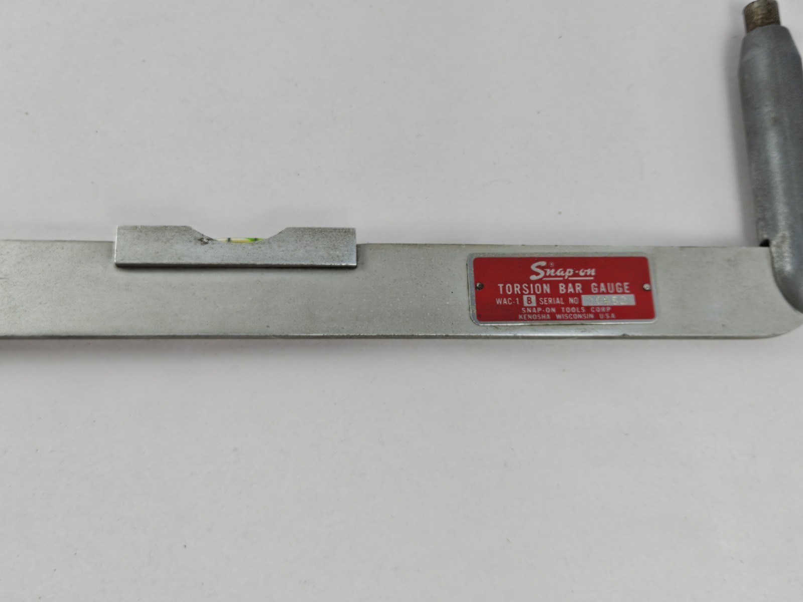 Snap-On WAC-1 Torsion Bar Gauge Mopar Ride Height Level Tool Pair 1 Cracked Vial