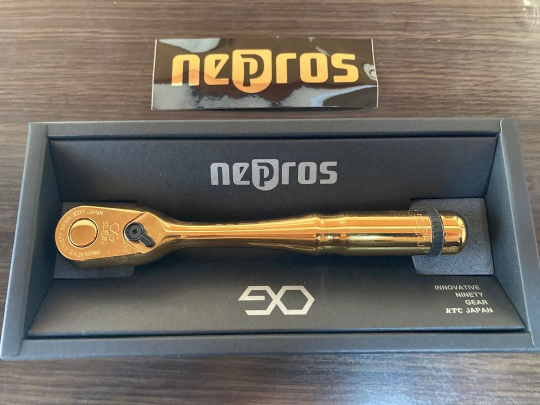 KTC nePRos limited ratchet ip gold unused