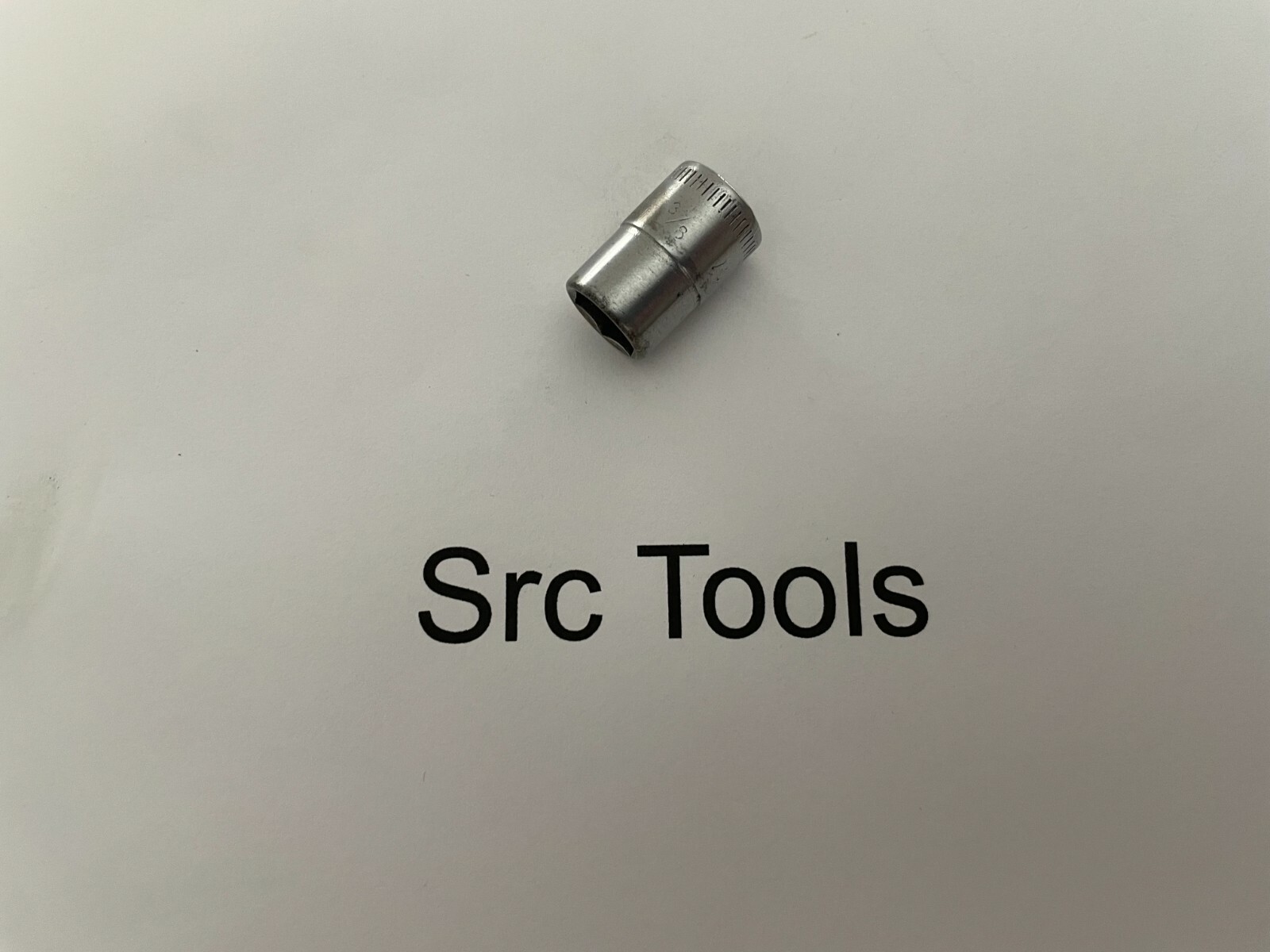 *RARE 1934* Snap-On Tools USA 9/32″ Drive 3/8″ SAE 6pt Midget Chrome Socket M-12