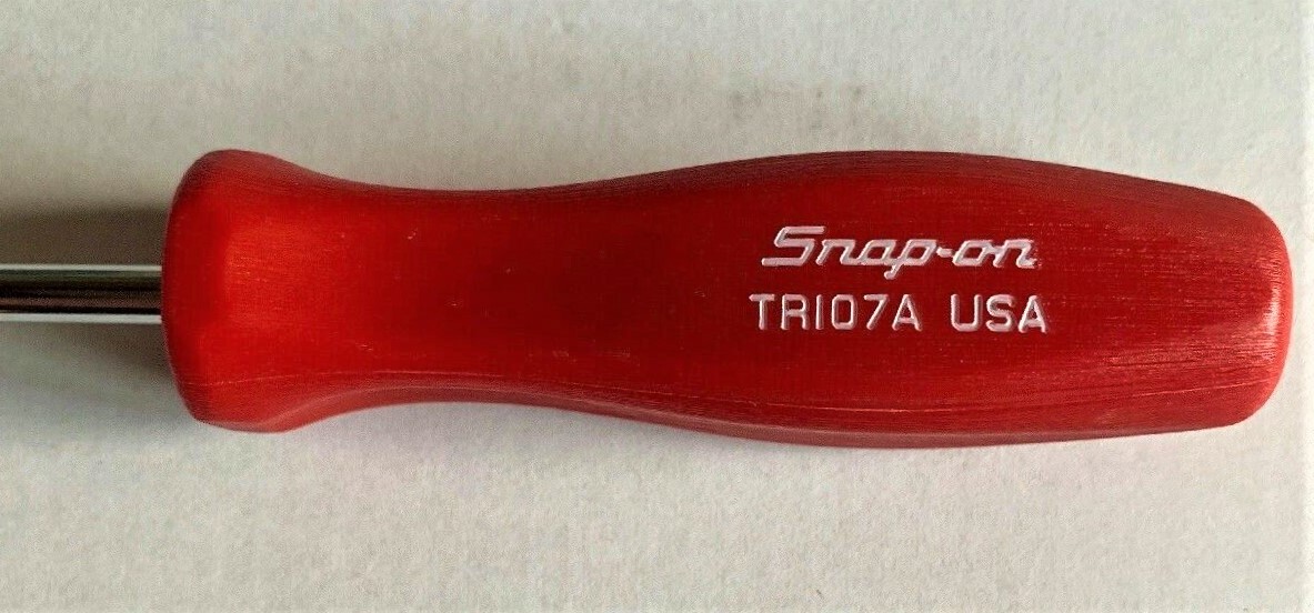 *NEW* Snap-On Tire Valve Core Removal Tool RED HARD HANDLE, TR107AR BRAND NEW!