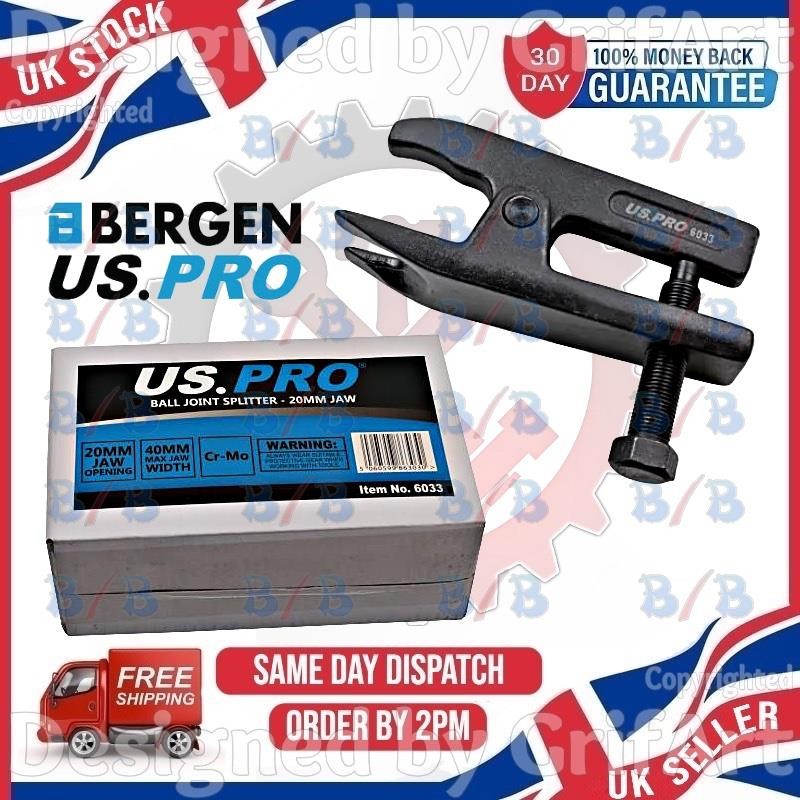 US PRO TOOLS BALL JOINT SPLITTER SEPARATOR 40MM MAX JAW WIDTH 20MM JAW OPENING