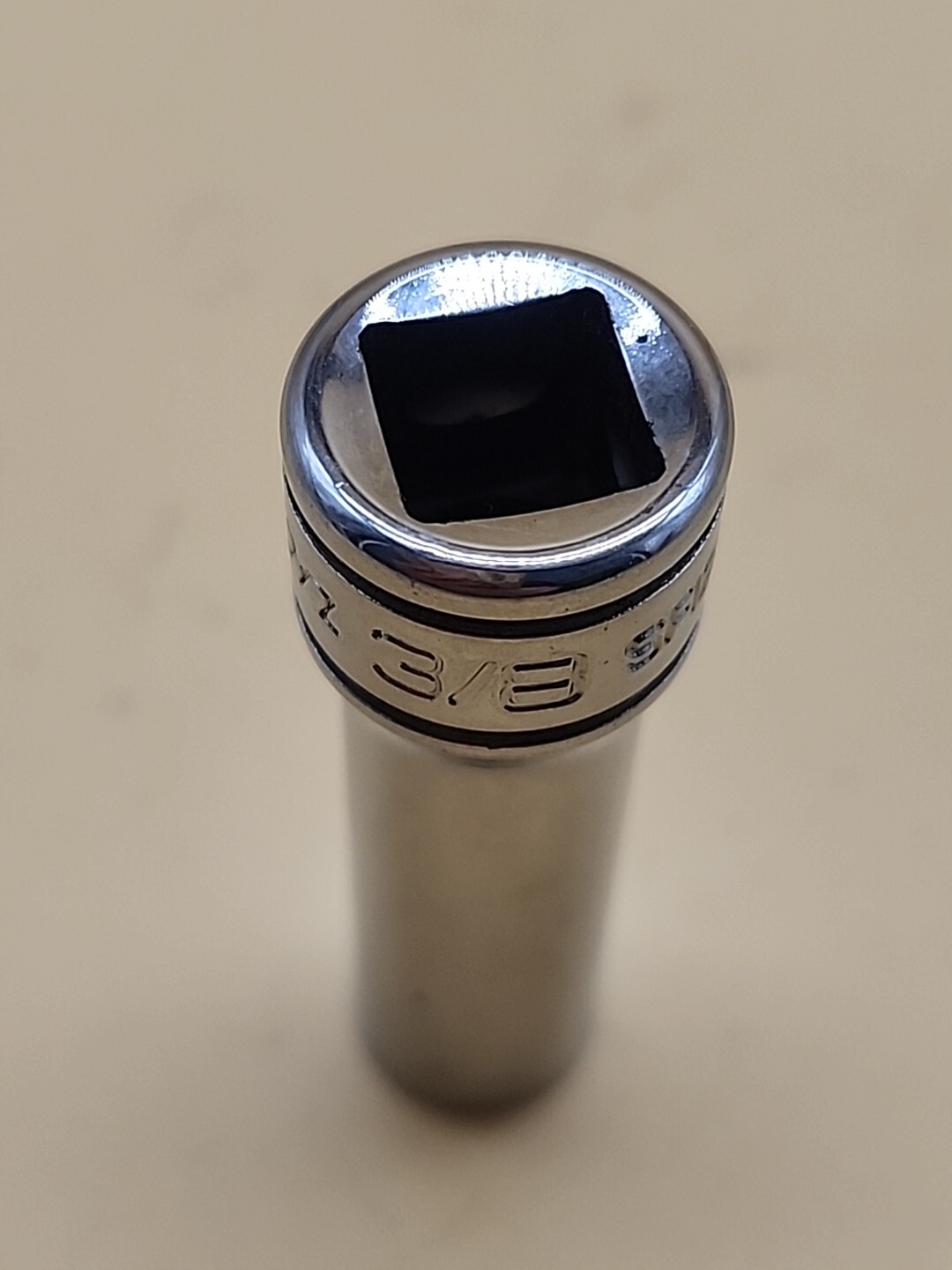 Snap-on Tools SF121, 3/8″, 3/8″ Drive, 12 Point, Chrome Deep Socket USA