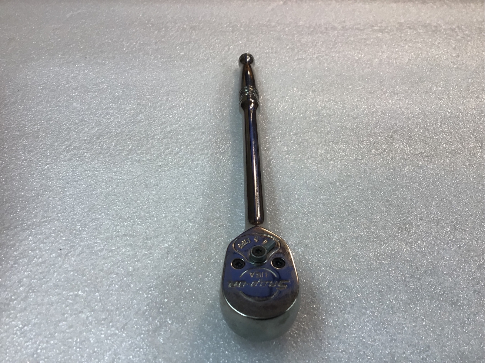 Snap-on#TML830 – 1/4” Dr., Chrome 6-1/2”Extra Long Handle Ratchet-USA-Rebuilt-