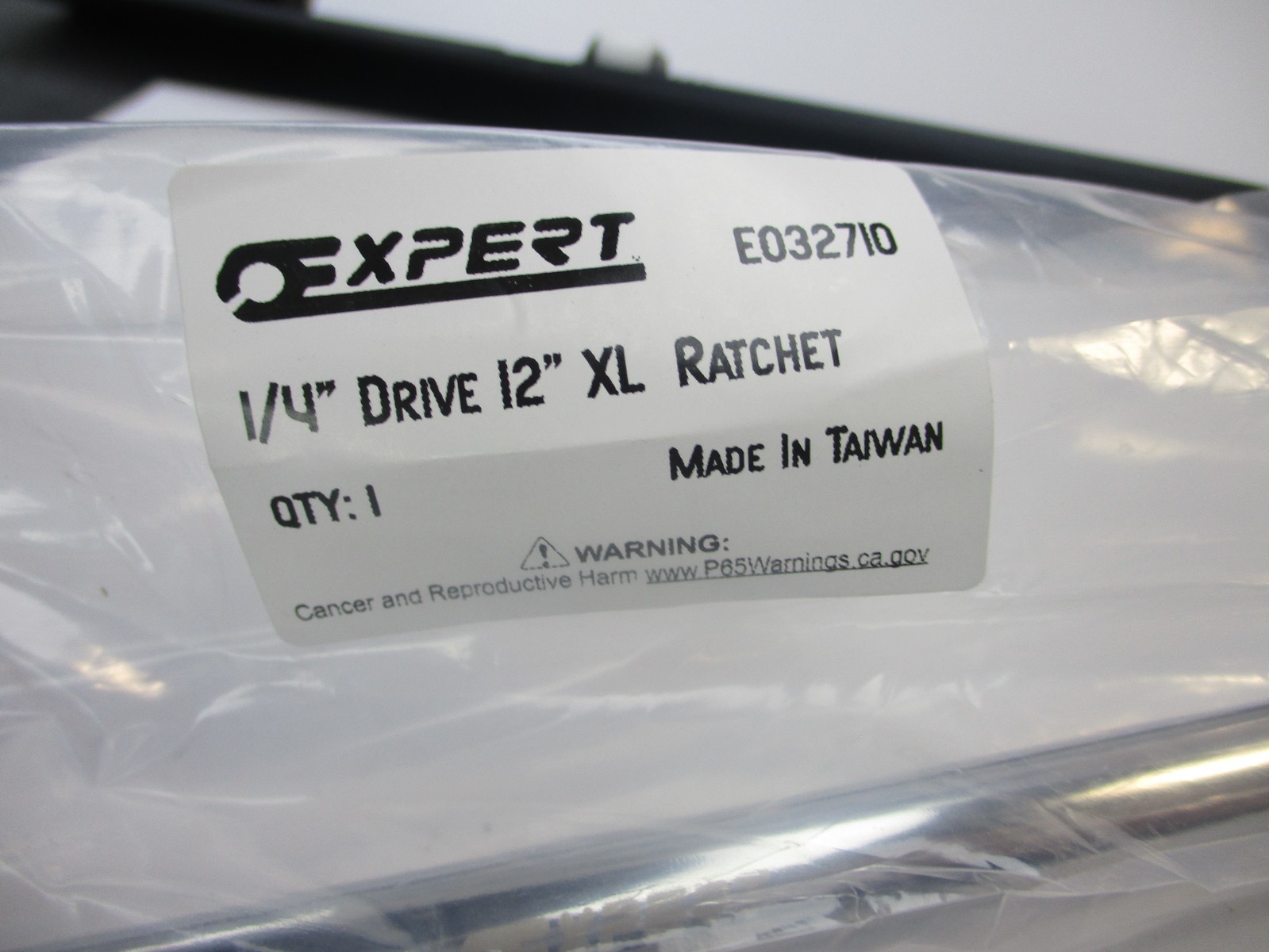 Expert E032710 1/4″ Drive 12″ XL Long Handle Ratchet New
