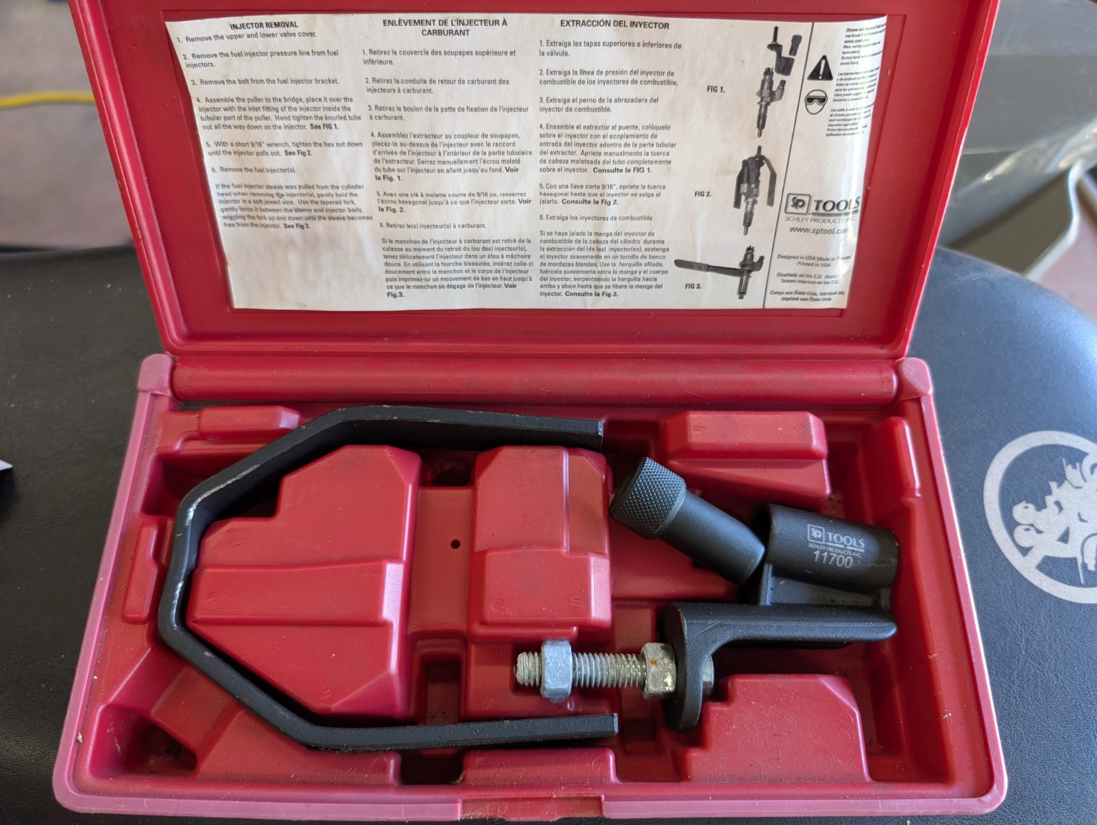 GM Duramax LB7 Engine Injector Puller Schley 11700