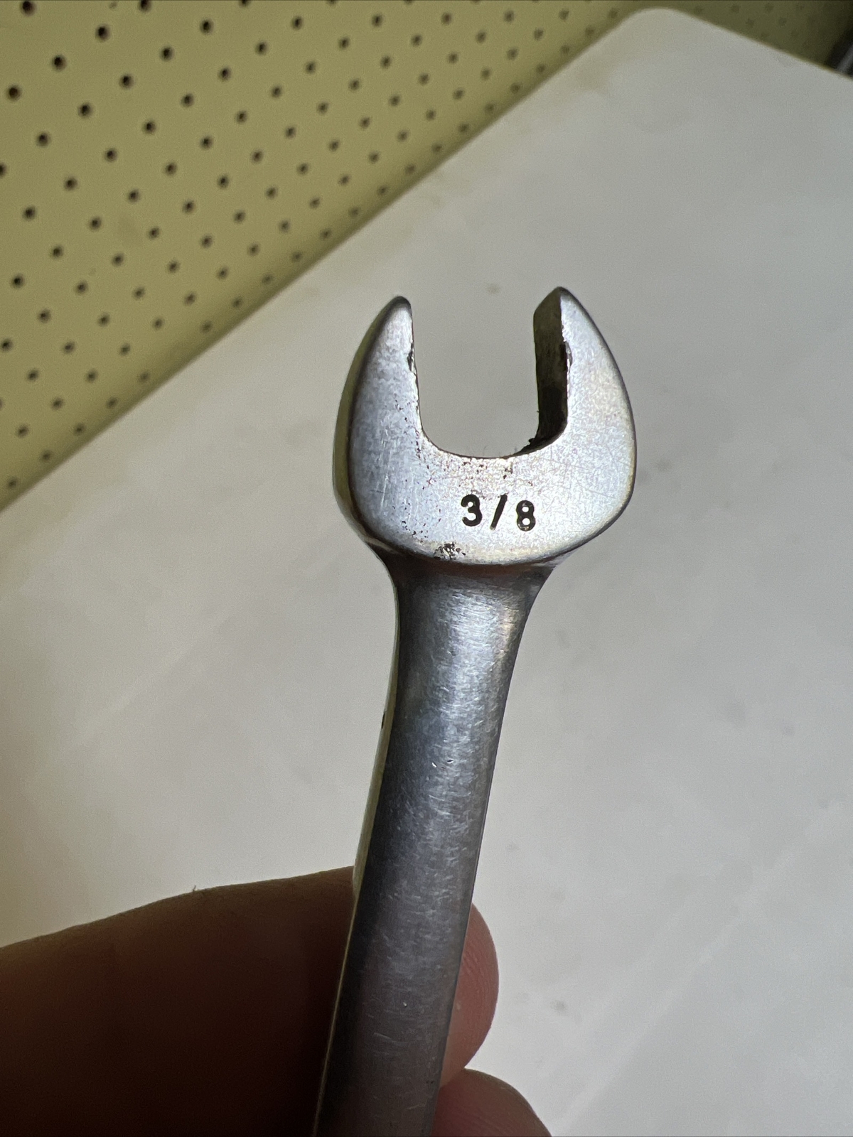 SNAP-ON OEX120 Snap on Wrench 3/8″ SAE Combination Short 12 Point Made in USA