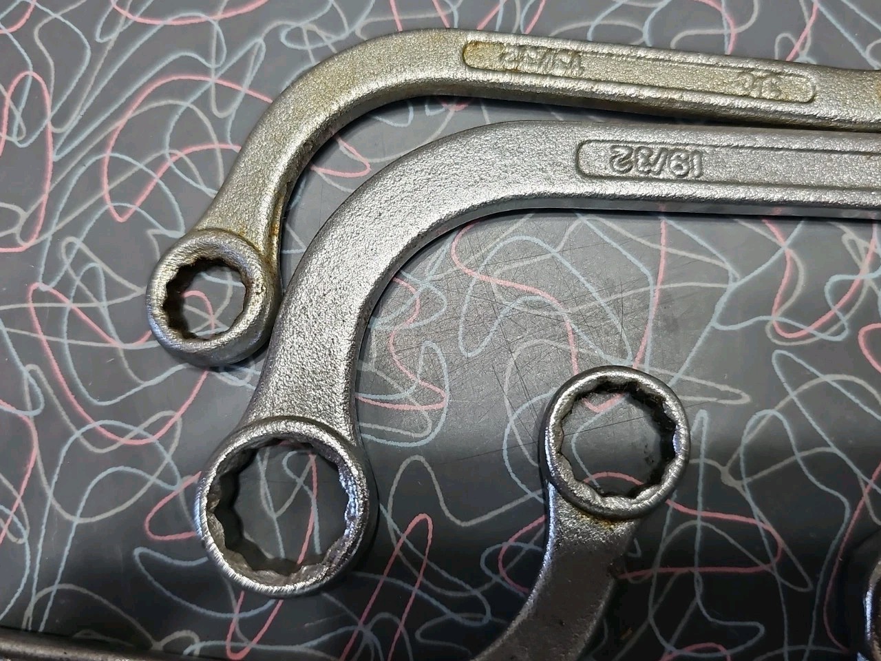 Unbranded S Shape Wrench Set Made In India, 12mm – 19mm, 19/32, 9/16, 13/32, 3/8