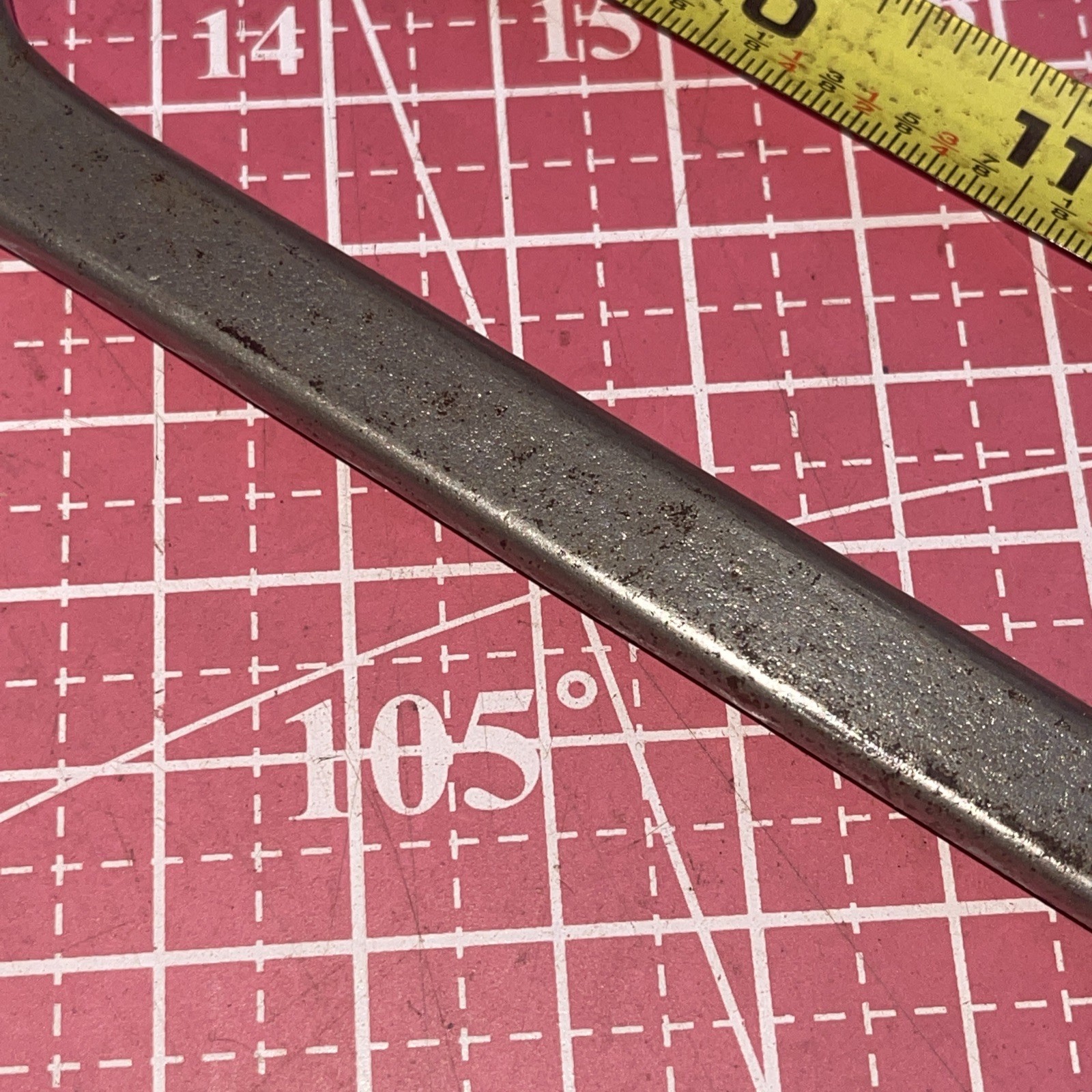 Vintage Bonney USA ZEB18 9/16 In SAE 12 Point Combination Wrench Bubble Logo Zeb