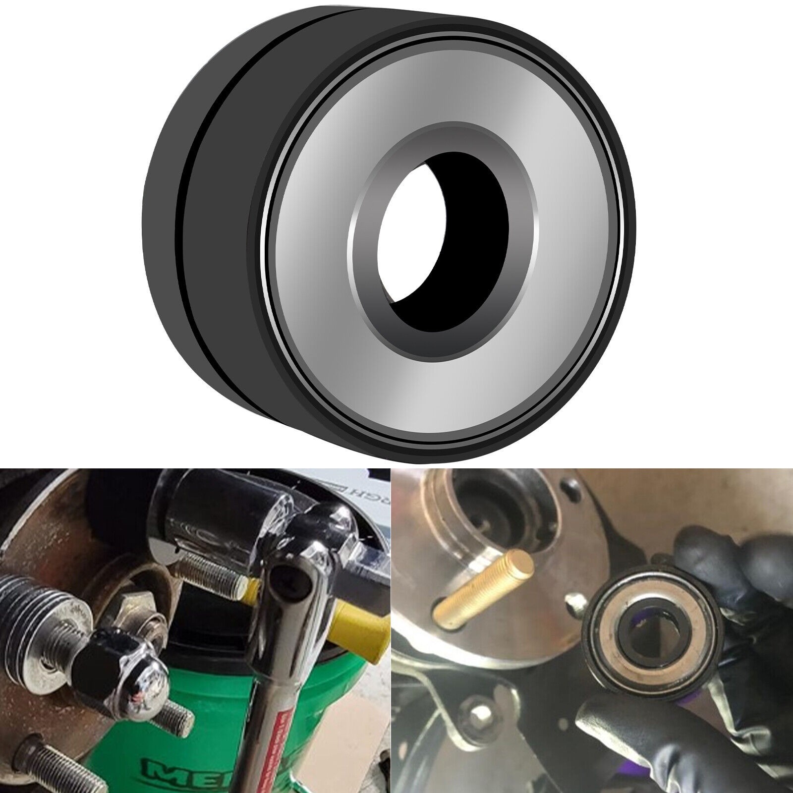 Black Wheel Stud Installer Tool For Truck Tire Bolts Install Replacement 22800