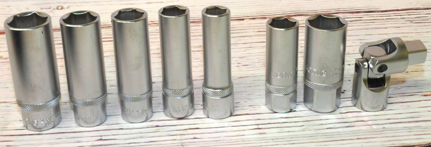 Sonic 309402 95 piece metric combination 1/4″ and 1/2″ Ratchet and socket set