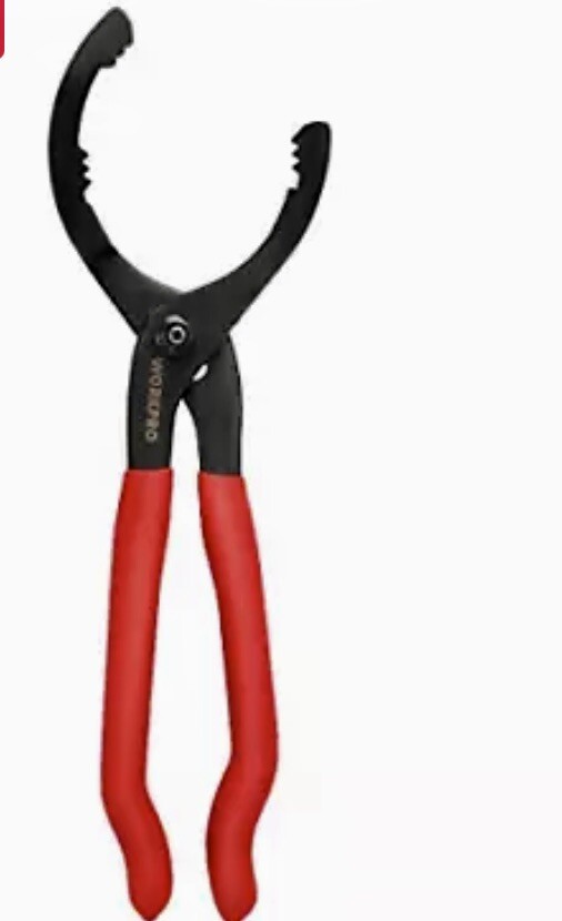 WORKPRO 12″ Adjustable Oil Filter Pliers Oil Filter Wrench Adjustable NOB