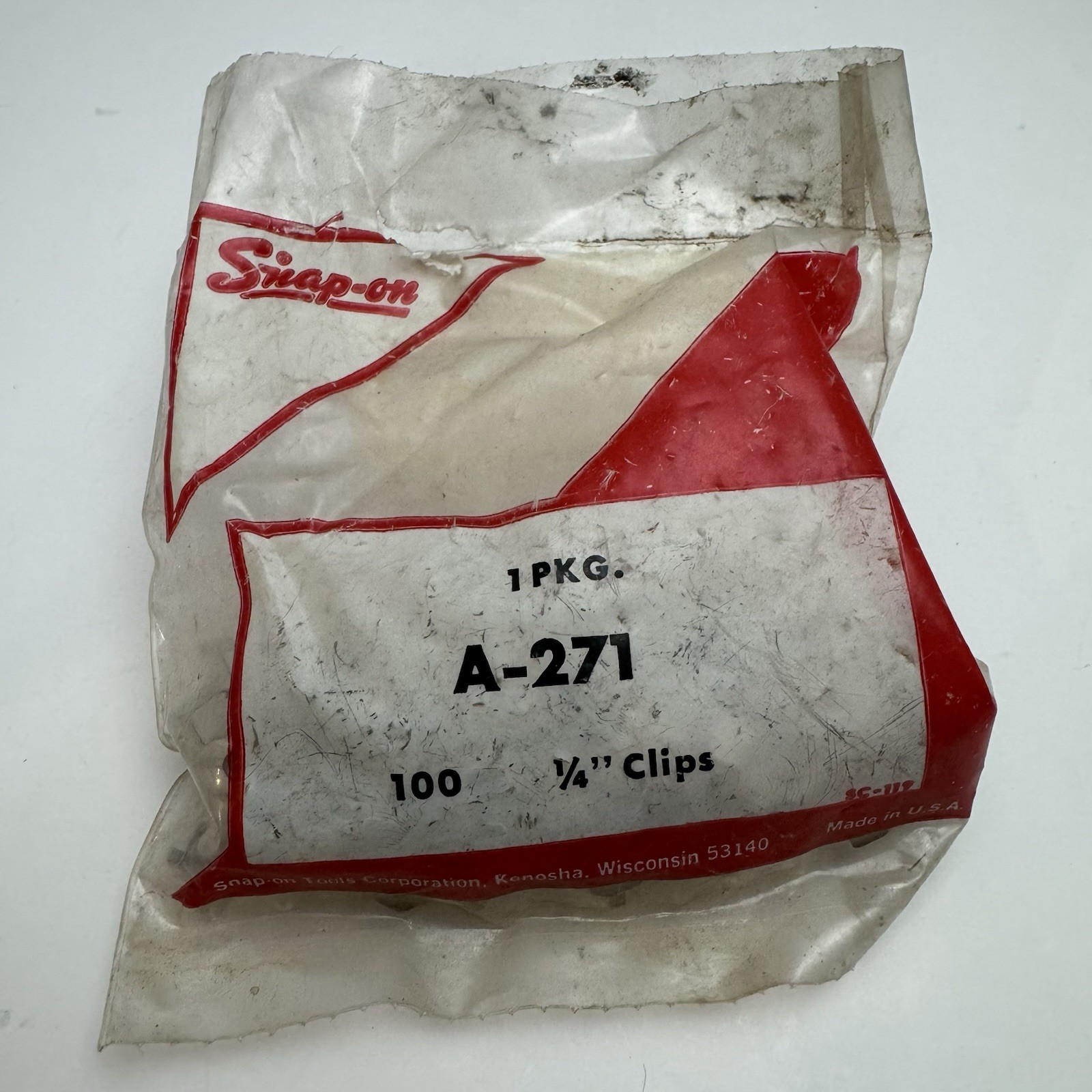 Snap On 1/4 Drive Socket Rail Clips A-271 Pack Of 100+ NEW